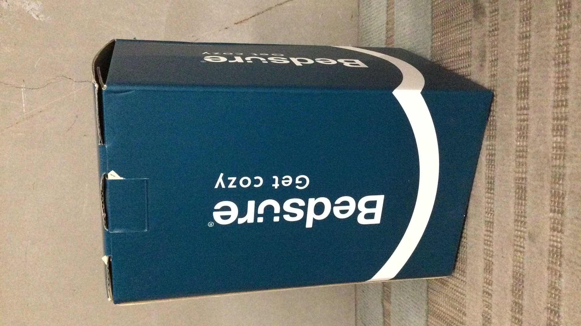 Photo 3 of BEDSURE PLUSH BLACK THROW BLANKET 50” X 60”