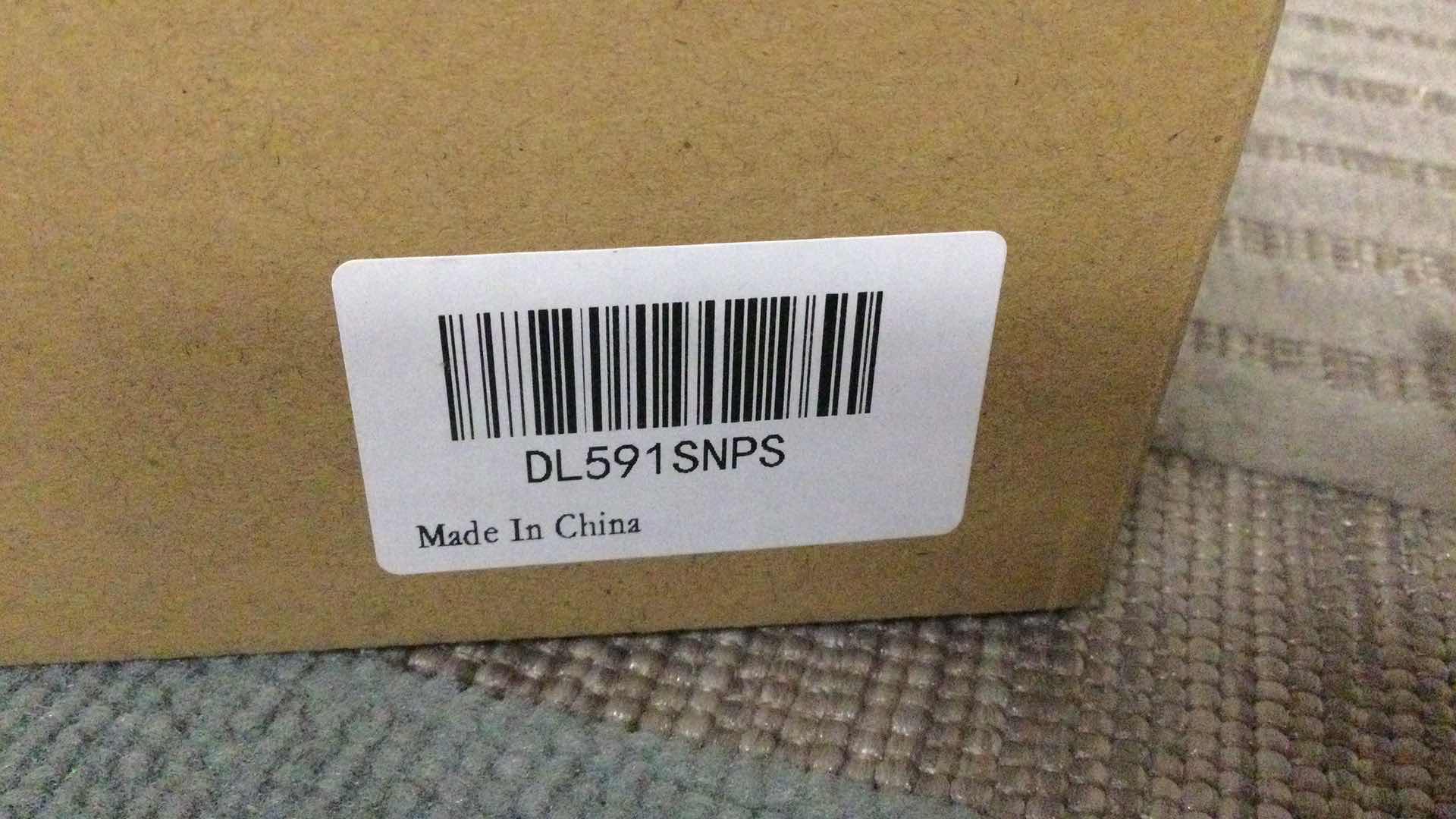 Photo 5 of NEW INTERIOR NON-LOCKING DOOR KNOB DL591SNPS BRUSHED NICKEL FINISH