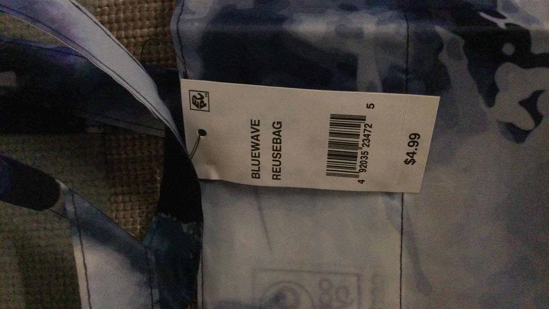 Photo 1 of MACYS OCEAN CYCLE REUSABLE BAG Qty. 5