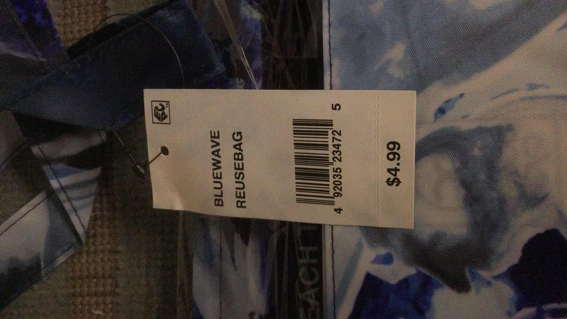 Photo 1 of MACYS OCEAN CYCLE REUSABLE BAGS QTY 5