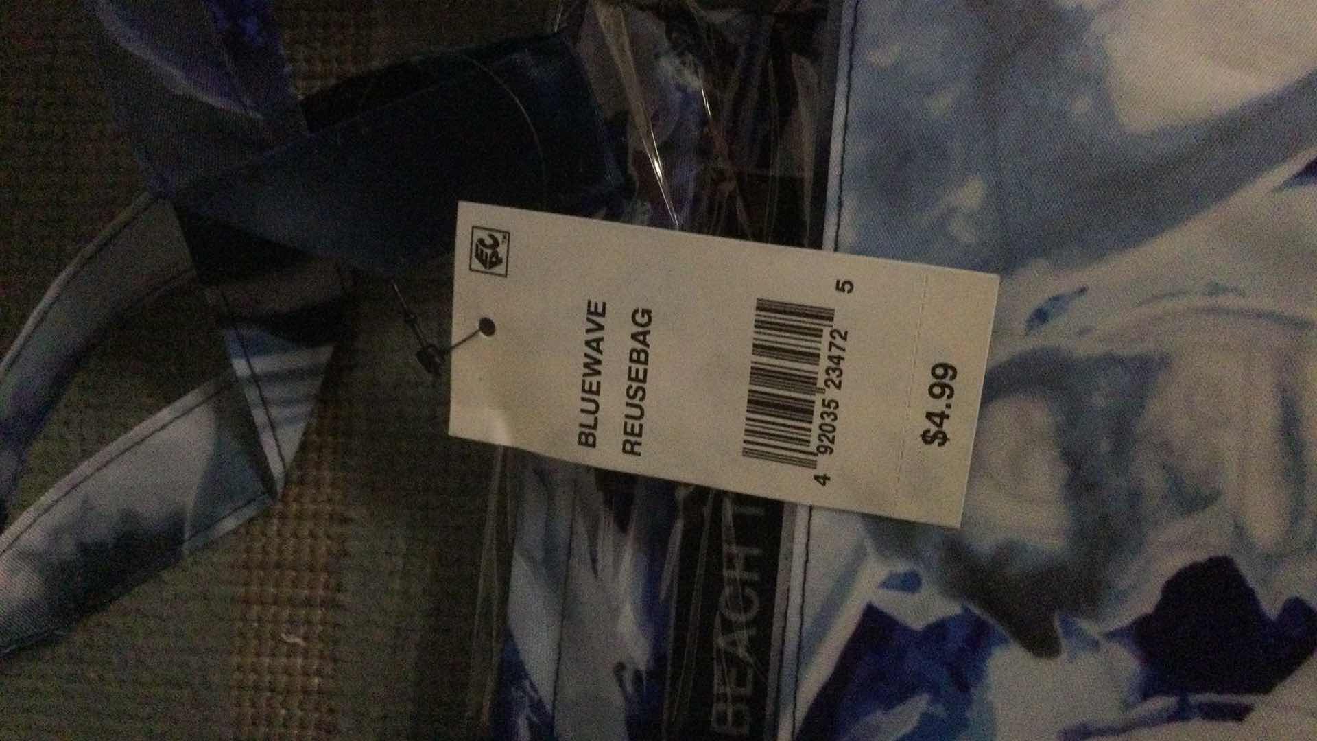 Photo 1 of NEW MACYS OCEAN CYCLE REUSABLE BAGS QTY 5