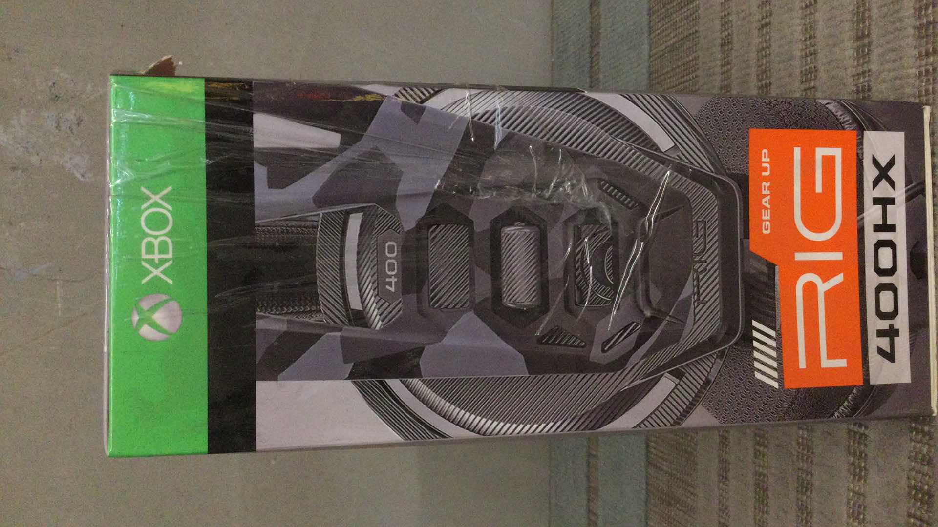 Photo 1 of RIG GEAR UP 400HX URBAN CAMO PERFORMANCE STEREO & CHAT CORDED GAMING  HEADSET FOR XBOX SERIES X & XBOX ONE