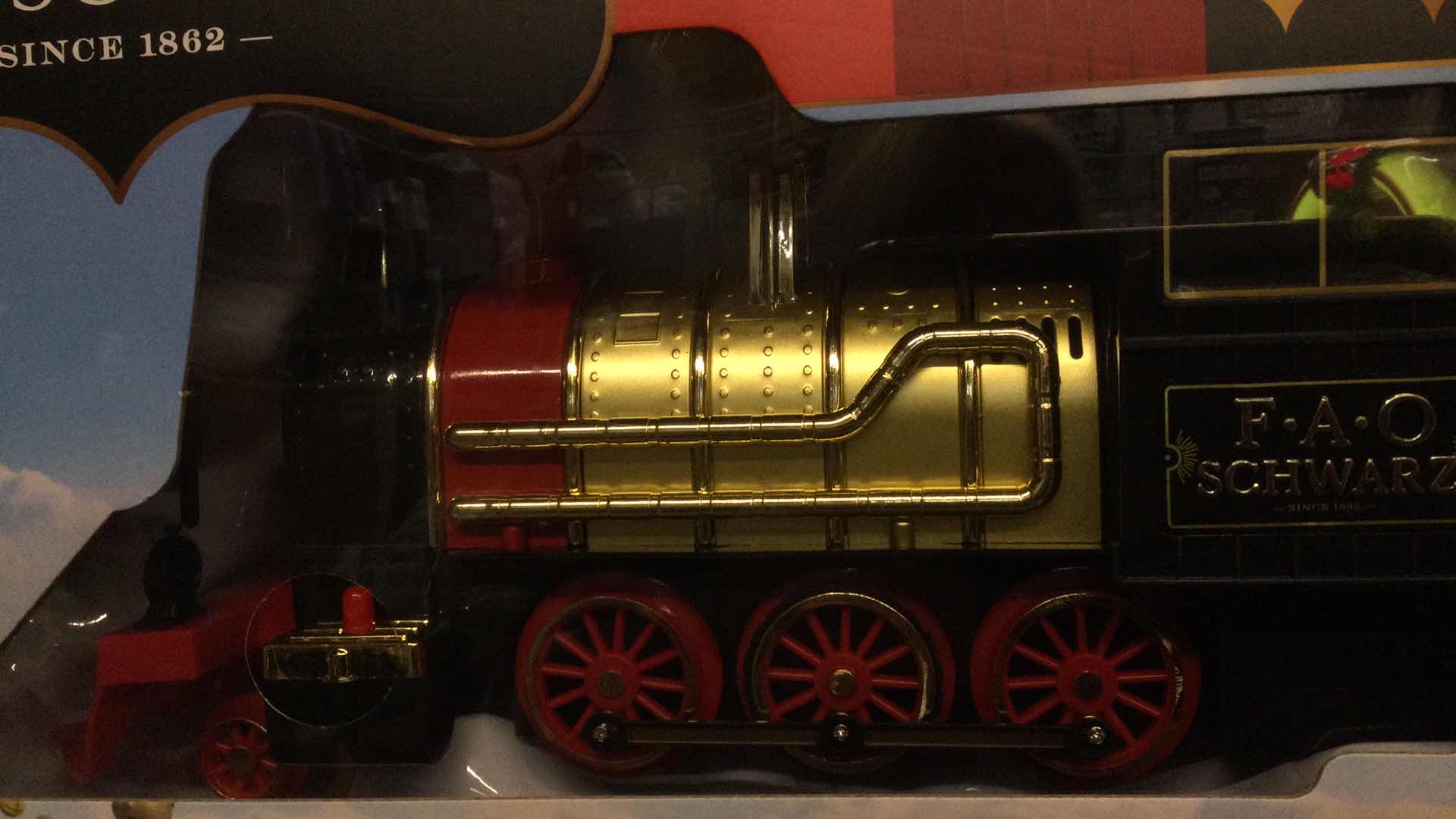 Photo 1 of NEW F.A.O. SCHWARZ TRAIN SET 30- PIECE MOTORIZED SET