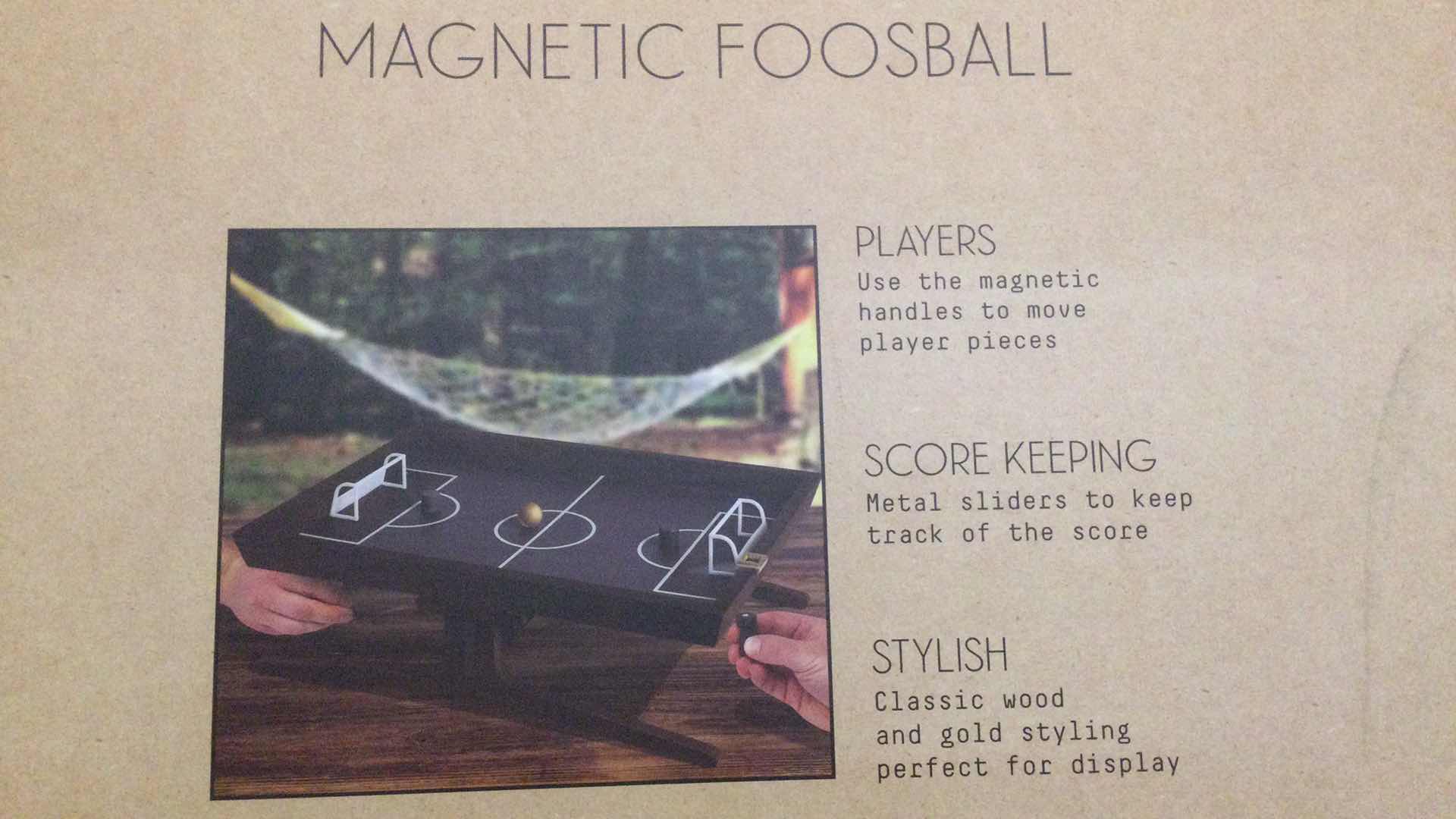 Photo 1 of NEW STUDIO MERCANTILE MAGNETIC FOOSBALL MINI TABLE GAME