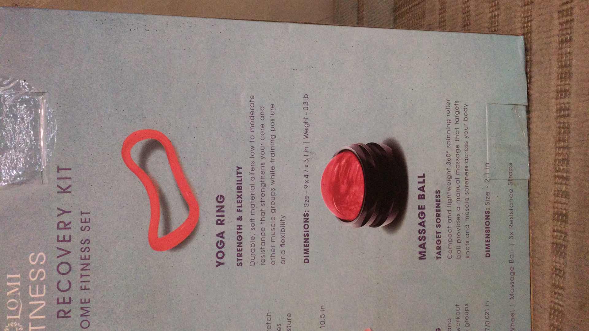 Photo 1 of NEW LOMI FITNESS STRETCH & RECOVERY KIT 6-PIECE HOME FITNESS SET