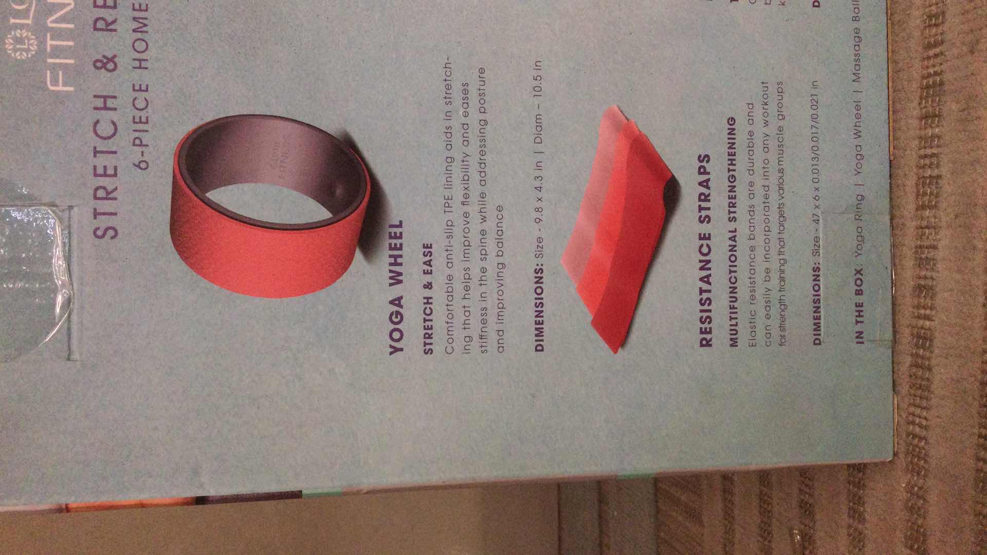 Photo 1 of NEW LOMI FITNESS STRETCH & RECOVERY KIT 6-PIECE HOME FITNESS SET