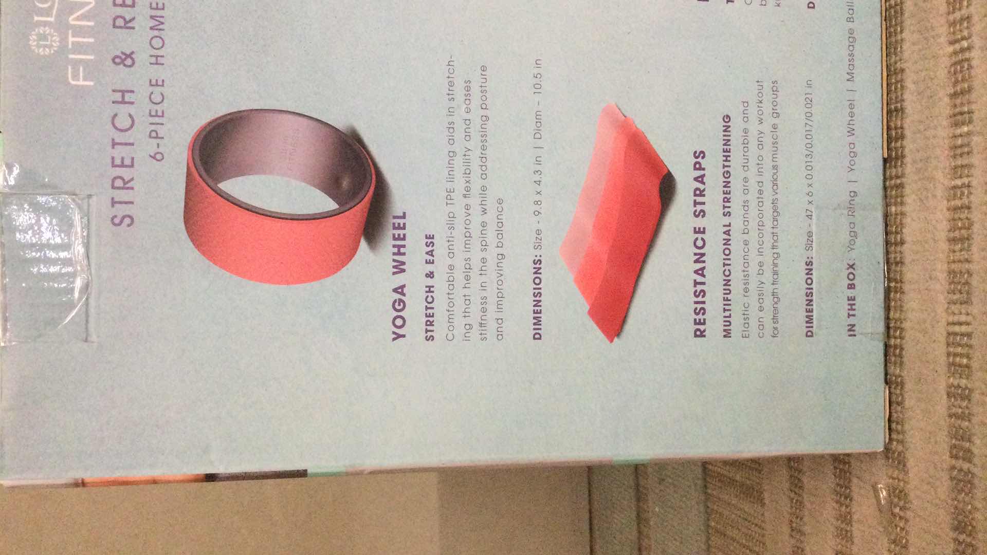 Photo 1 of NEW LOMI FITNESS STRETCH & RECOVERY KIT 6-PIECE HOME FITNESS SET