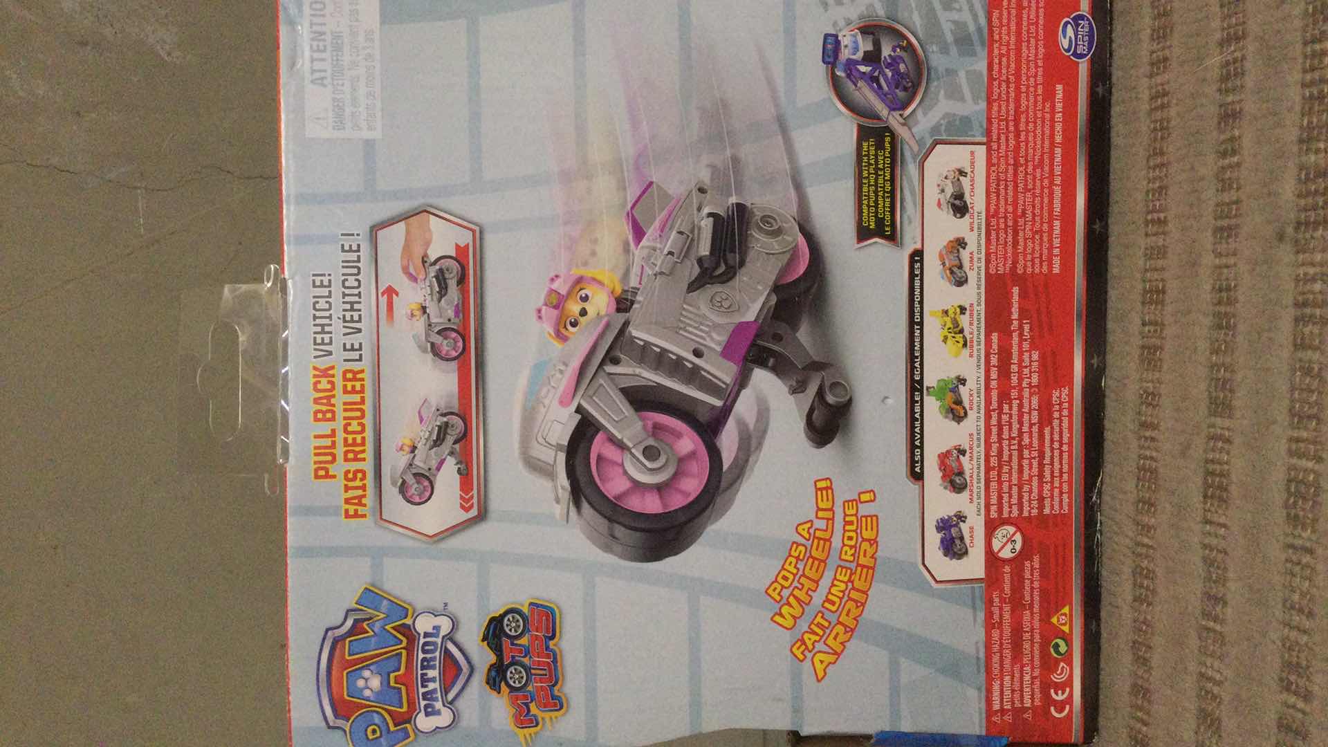 Photo 1 of NEW PAW PATROL MOTO  PUPS “SKYE” DELUXE VEHICLE