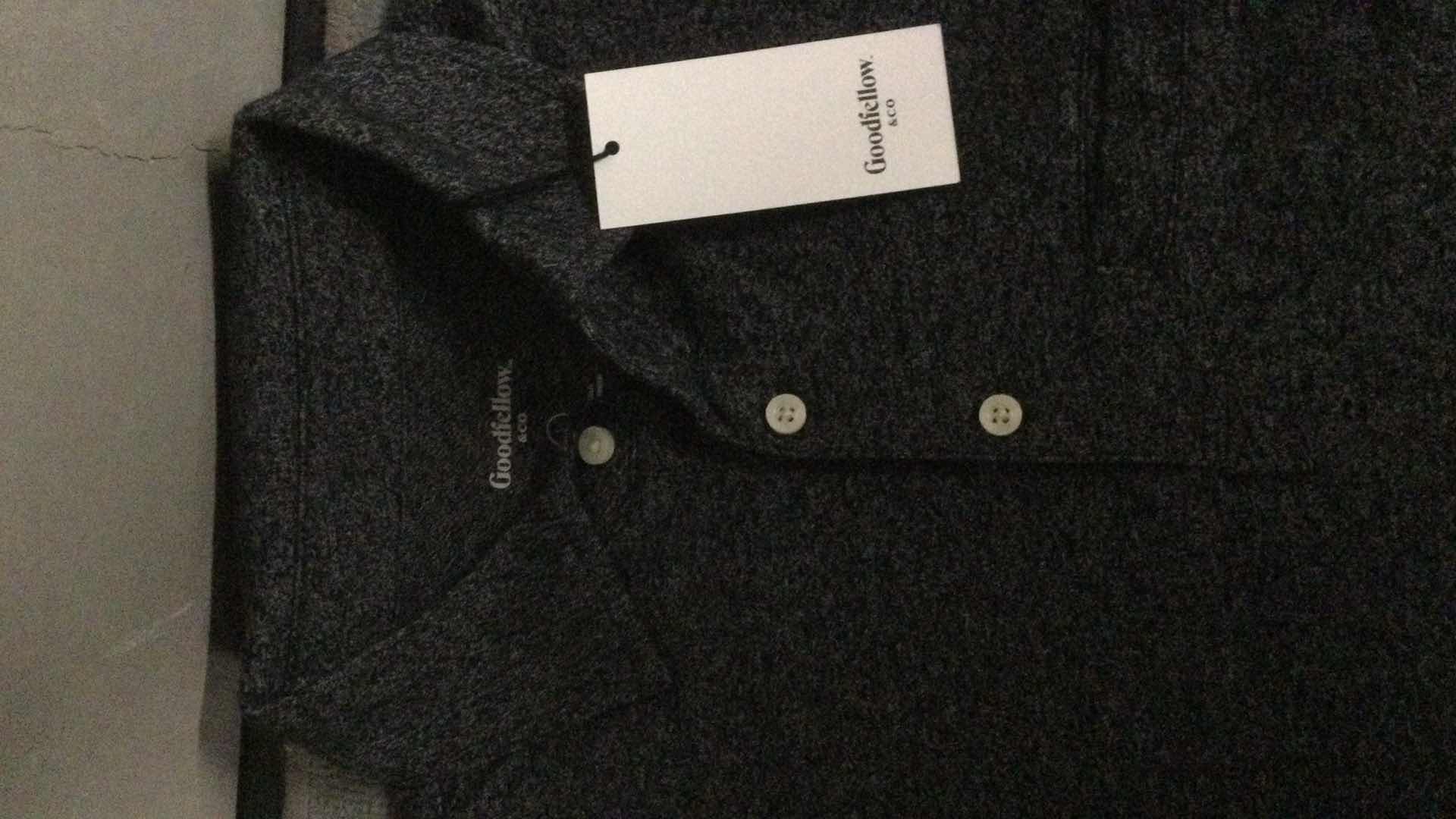 Photo 1 of NEW GOODFELLOW & CO. MENS EBONY SHIRT SIZE L-TALL