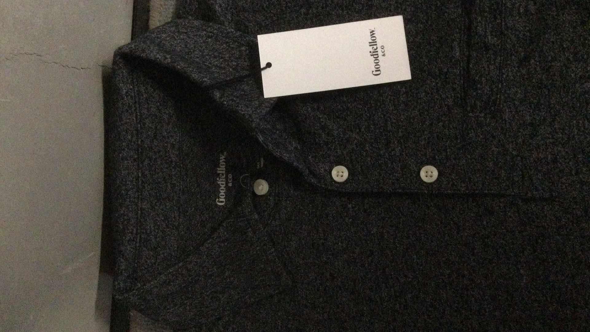 Photo 1 of NEW GOODFELLOW & CO. MENS EBONY SHIRT SIZE L-TALL