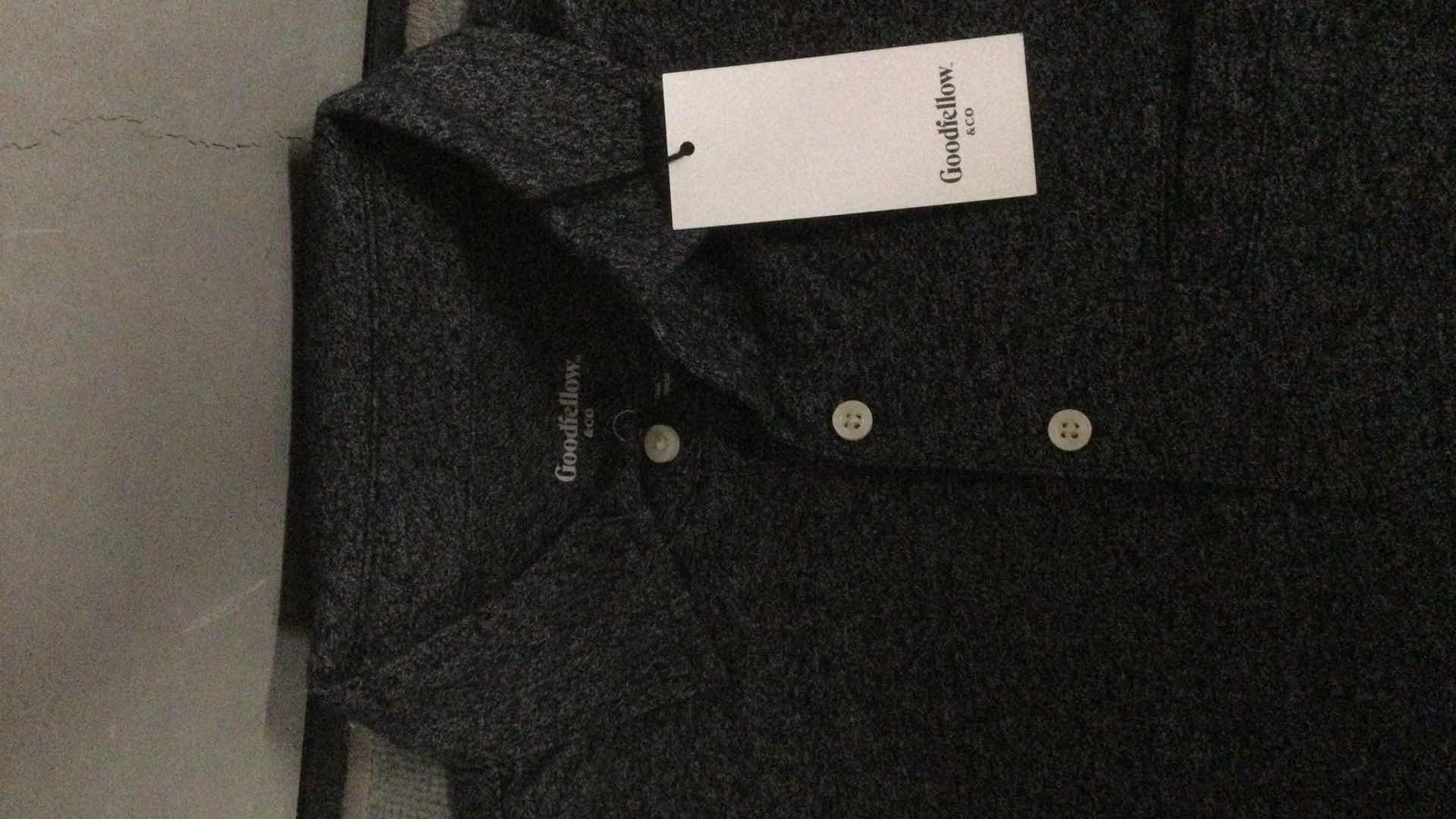 Photo 1 of NEW GOODFELLOW & CO. MENS EBONY SHIRT SIZE L-TALL