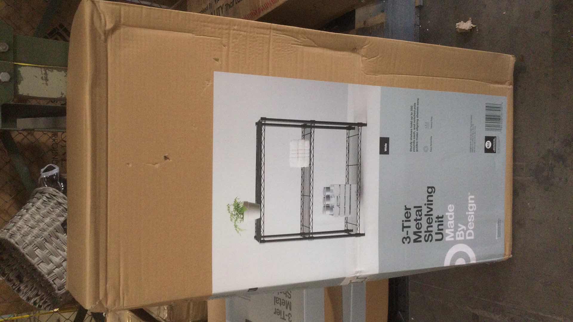 Photo 4 of NEW MADE BY DESIGN NSF 3-TIER METAL SHELVING UNIT