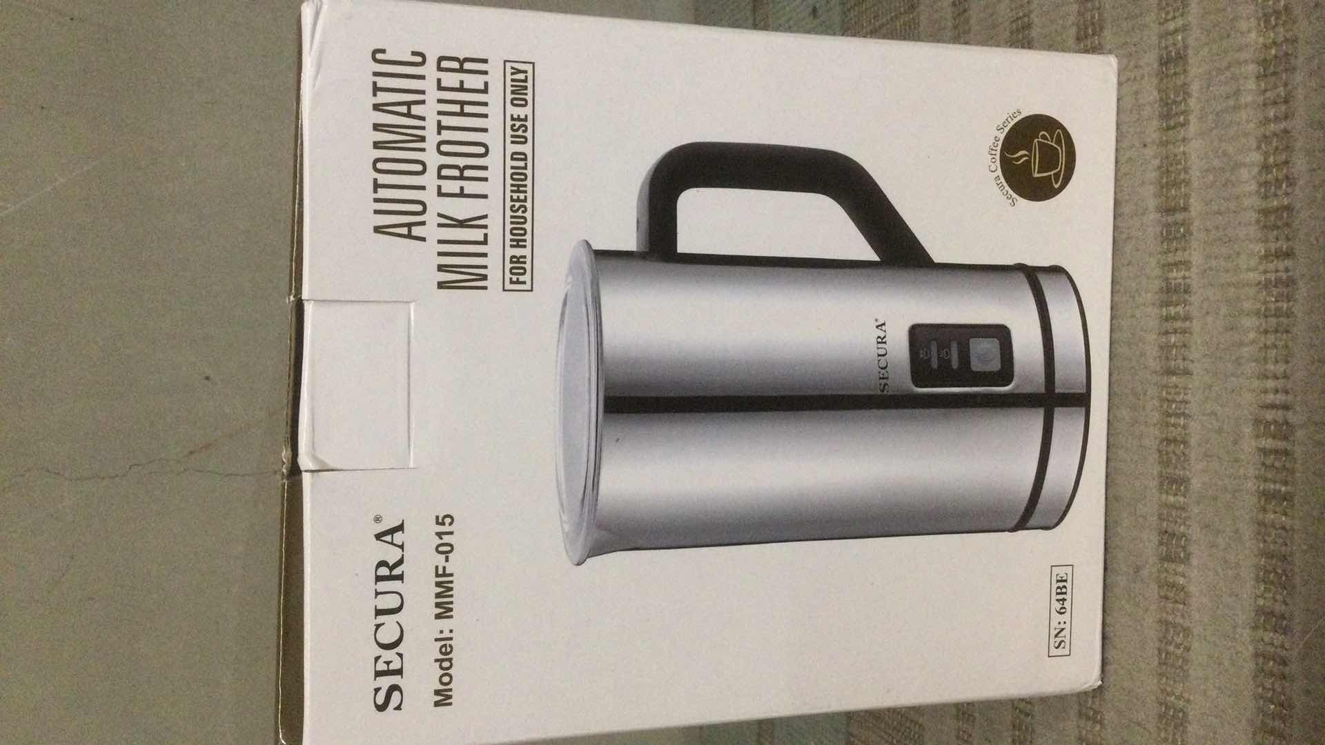 Photo 1 of SECURA MODEL: MMF-015 AUTOMATIC MILK FROTHER