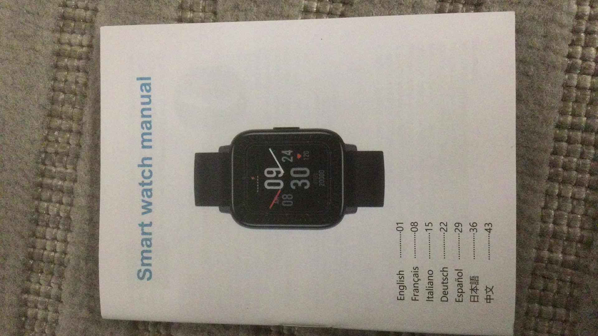 Photo 1 of JOOMBONNPIA FITNESS WATCH W/ BLUETOOTH FOR CALLS & TEXT