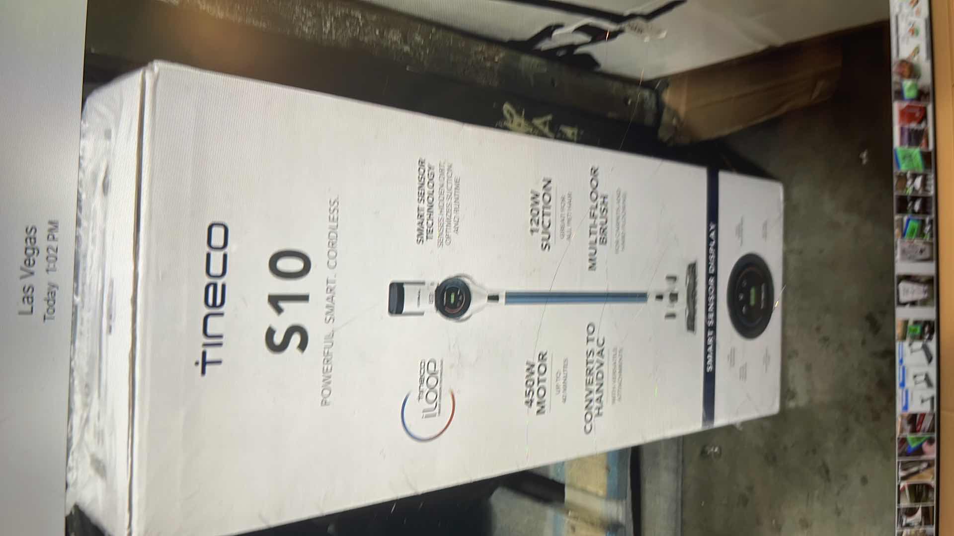 Photo 1 of TINECO S10 CORDLESS SMART STICK VACUUM CLEANER FOR HARD FLOORS