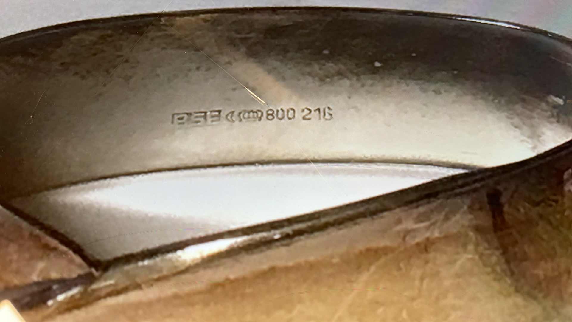 Photo 1 of 6 ANTIQUE 800 SILVER NAPKIN RINGS 4.1 OZ