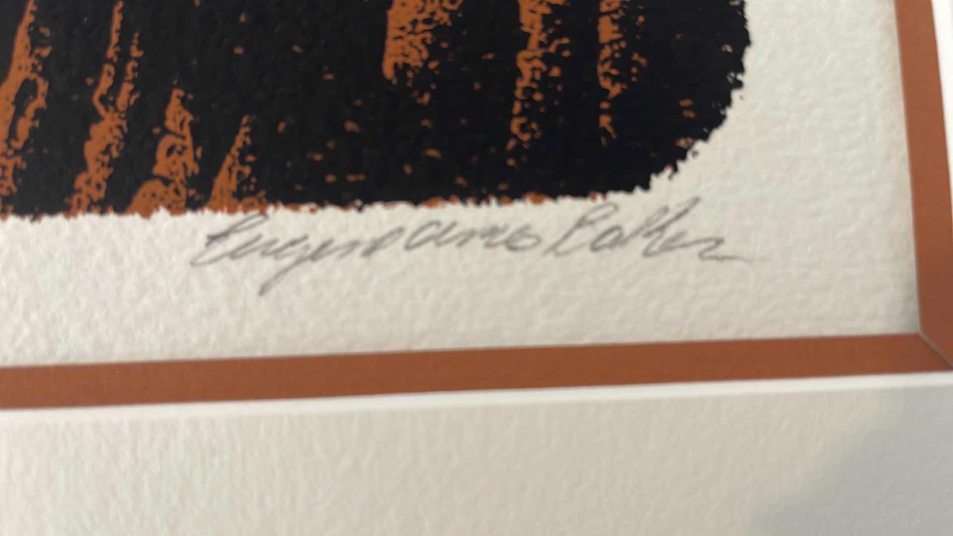 Photo 1 of SIGNED NATIVE AMERICAN PAINTING 20x16