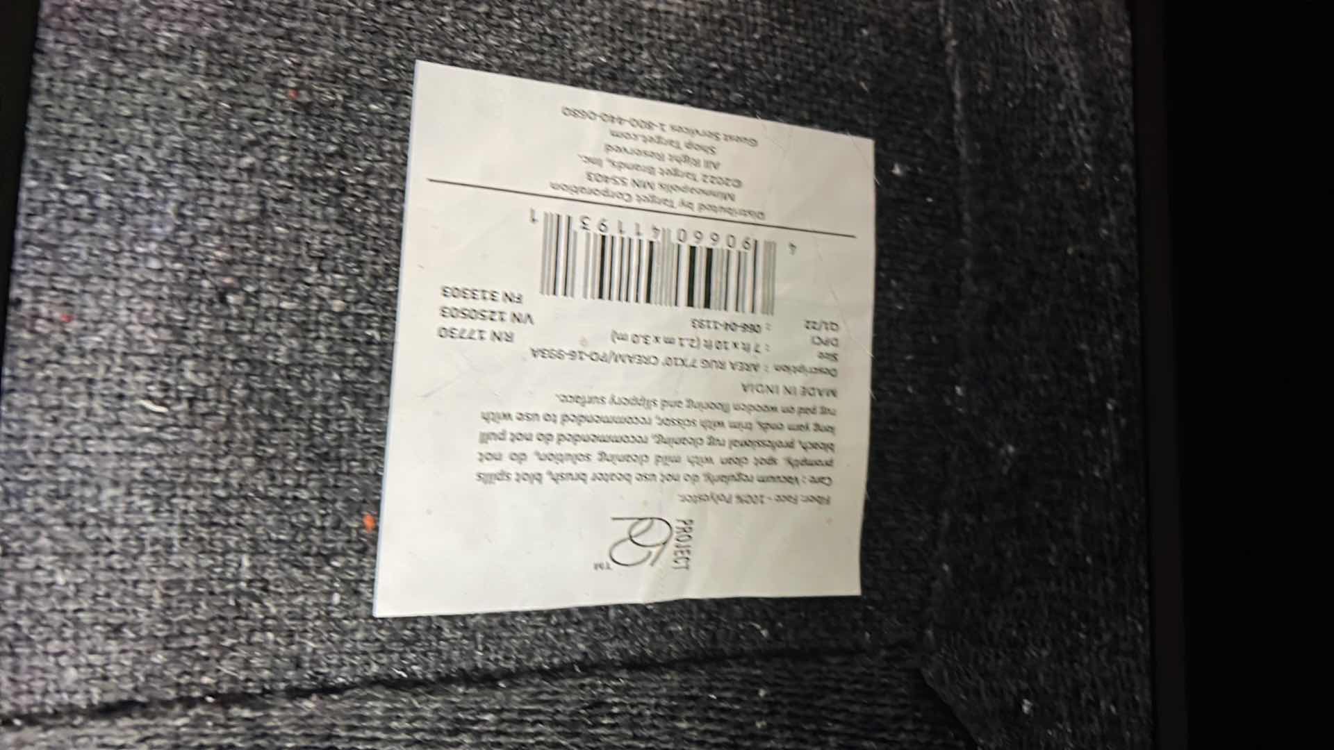 Photo 1 of MICROPLUSH GEO KNITTED AREA RUG PROJECT 62 7X10