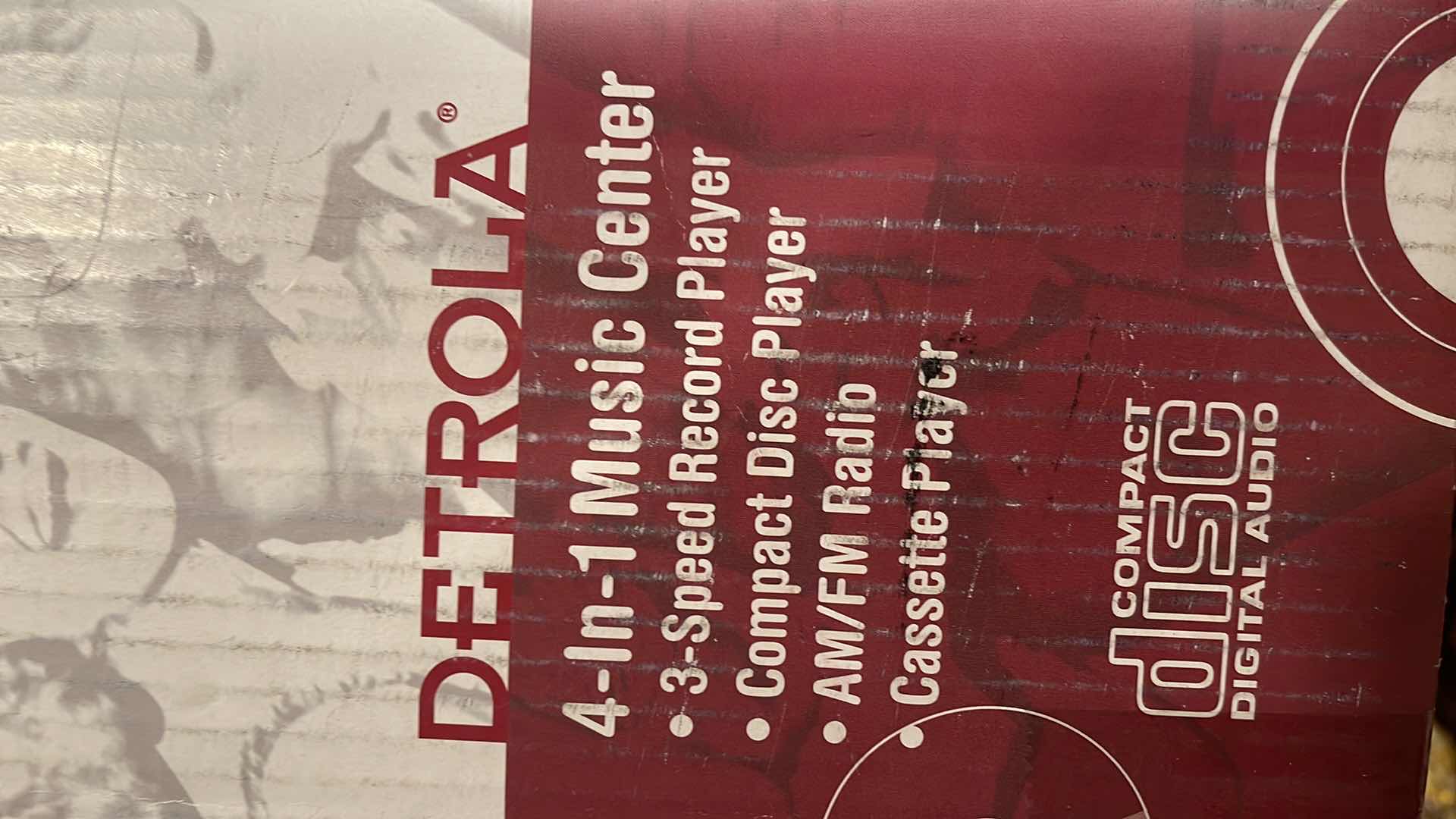 Photo 1 of NIB DETROLA 4-IN-1 MUSIC CENTER