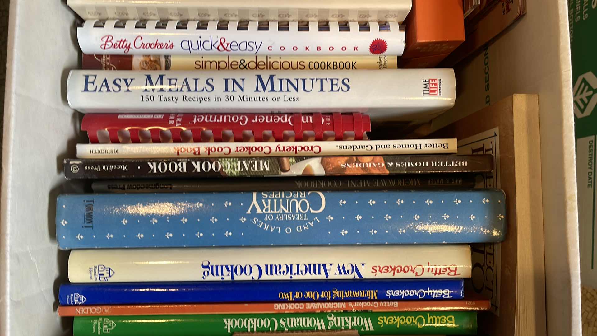 Photo 1 of VINTAGE COOKBOOKS