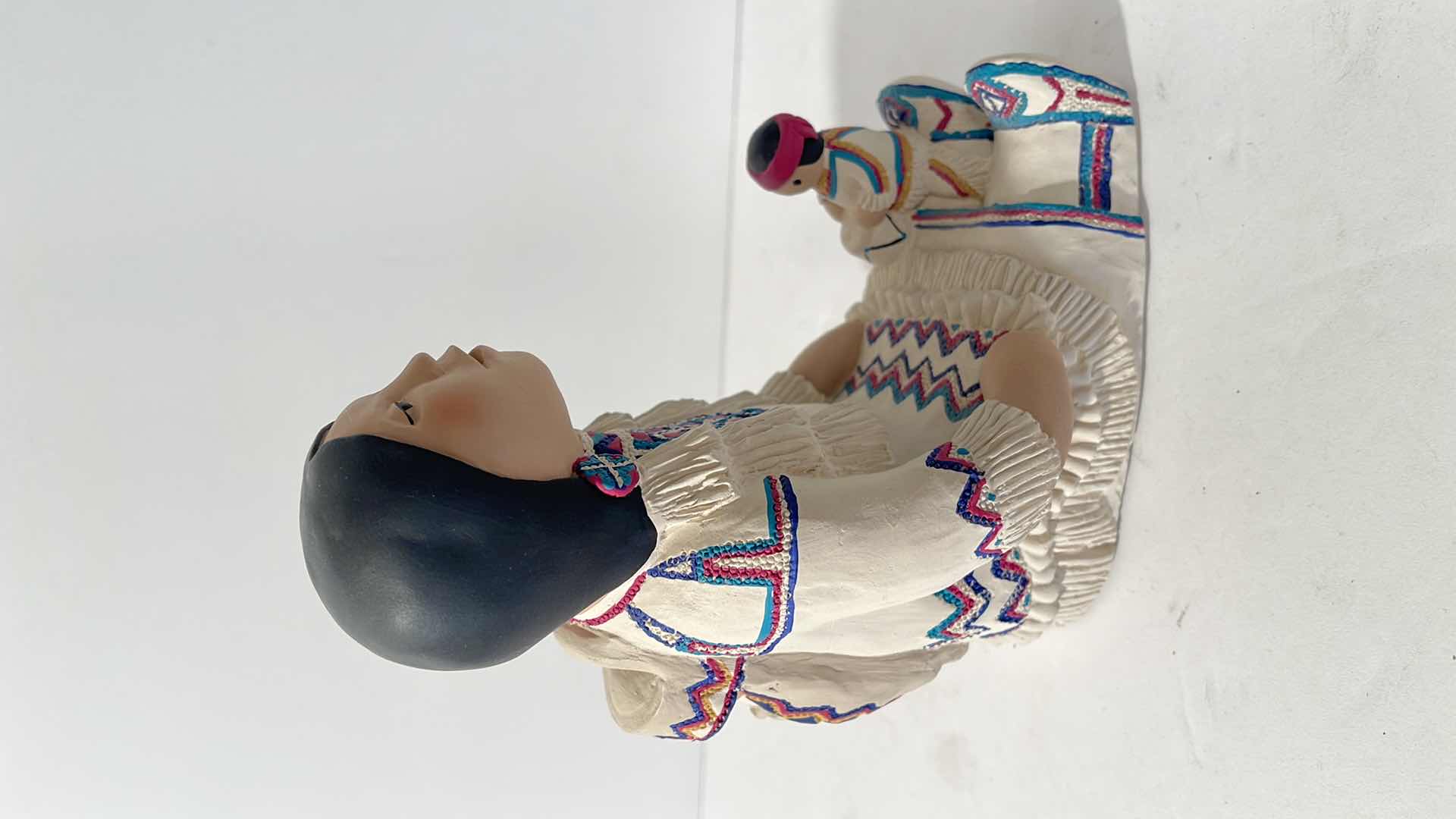 Photo 1 of Cleo Teissedre Navajo Storyteller SIGNED 1990