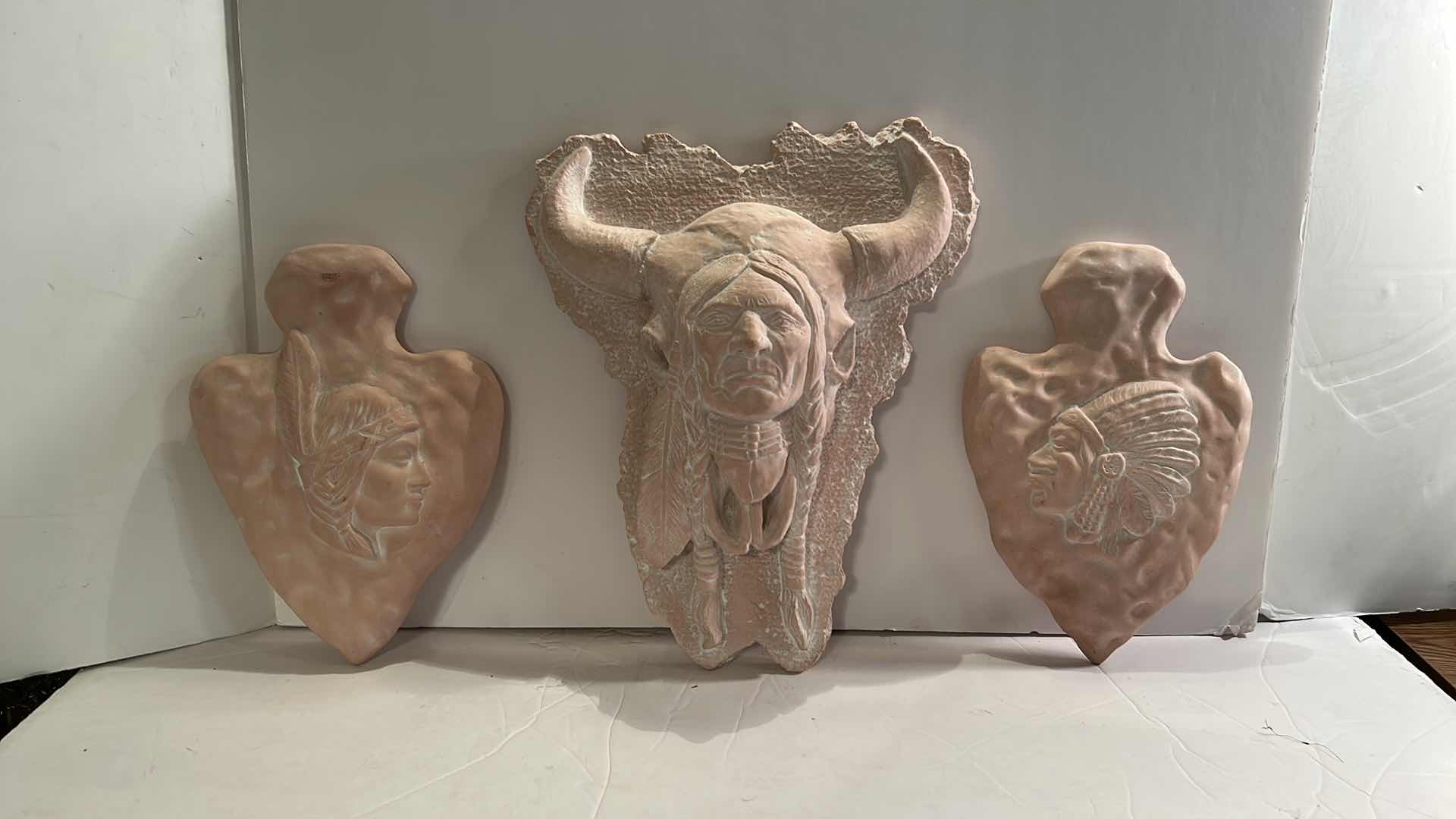 Photo 1 of 3 TERA COTTA INDIAN ARTWORK