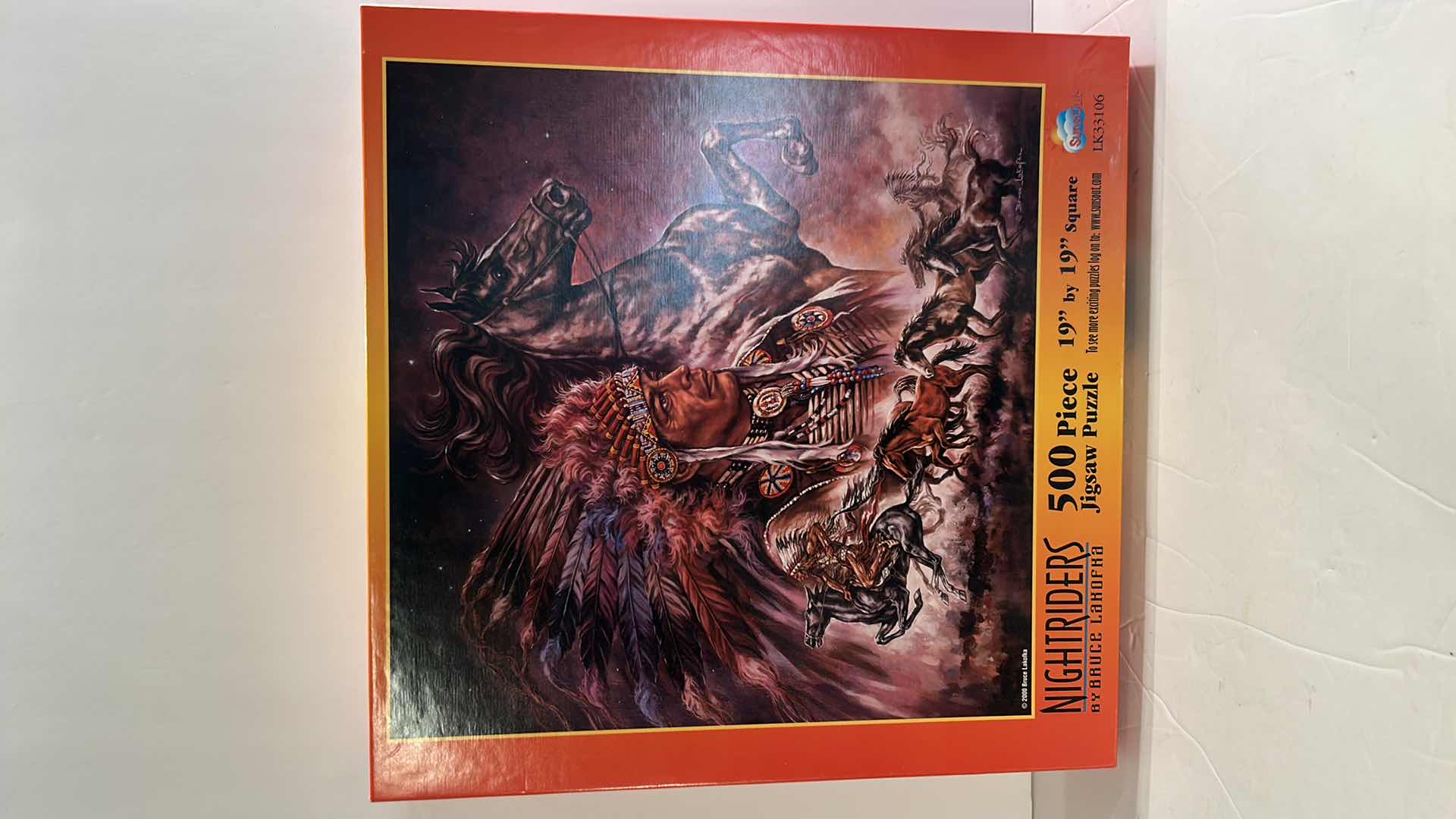 Photo 1 of NATIVE AMERICAN PUZZLES THE CHIEF AND NIGHTRIDERS