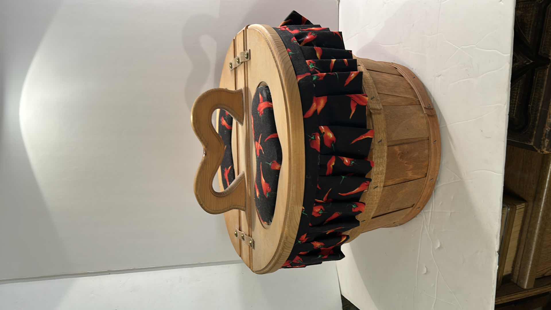 Photo 1 of VINTAGE SEWING BASKET 16” x 14”