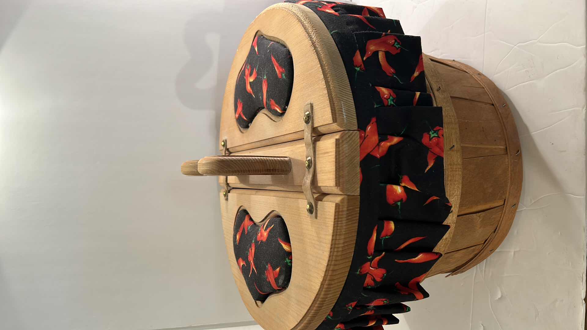 Photo 1 of VINTAGE SEWING BASKET 16” x 14”