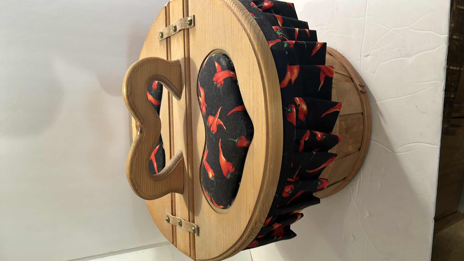 Photo 1 of VINTAGE SEWING BASKET 16” x 14”