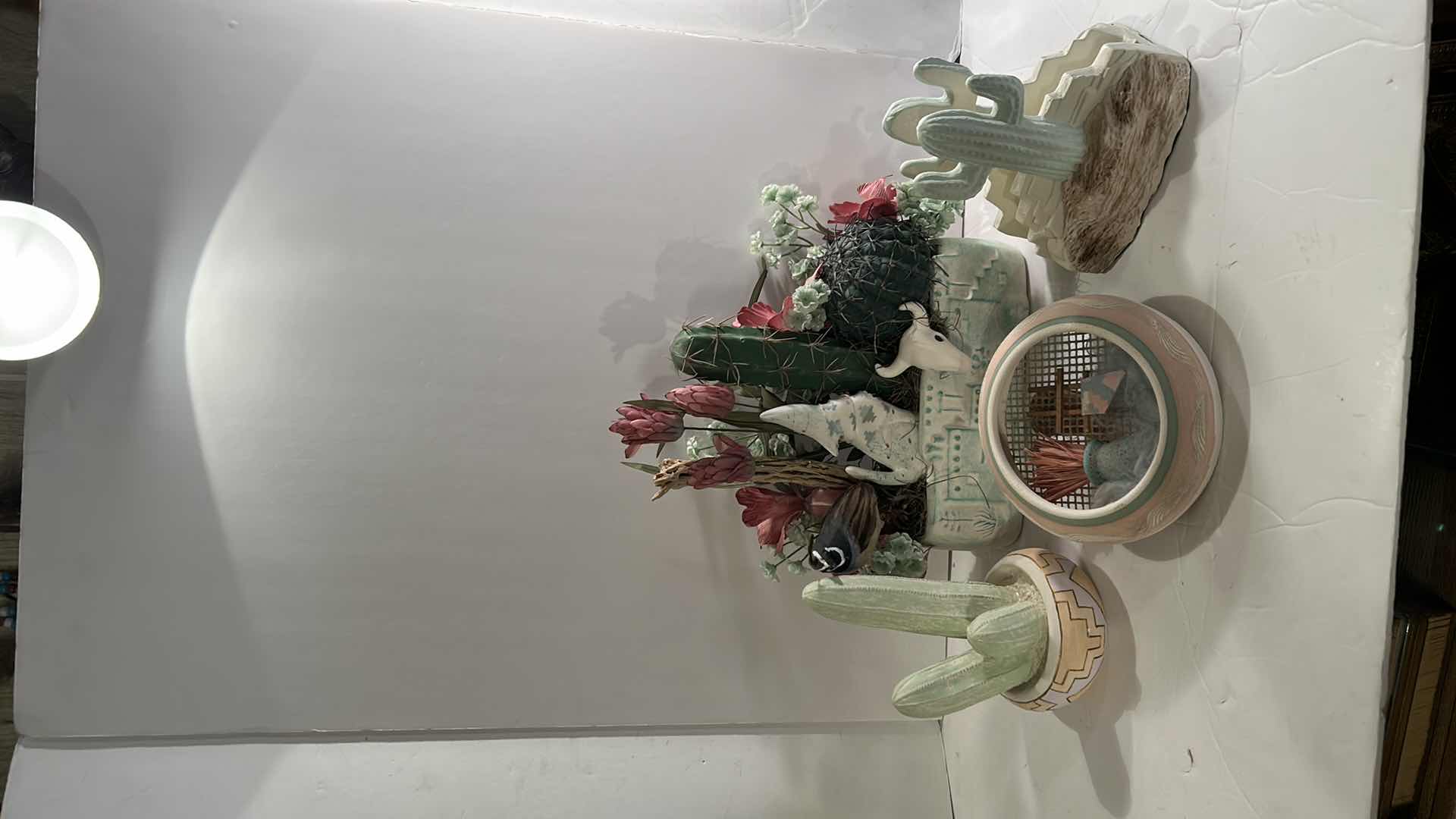 Photo 1 of 4 PIECES SOUTHWEST POTTERY HOME DECOR, LARGEST 10” x 13”