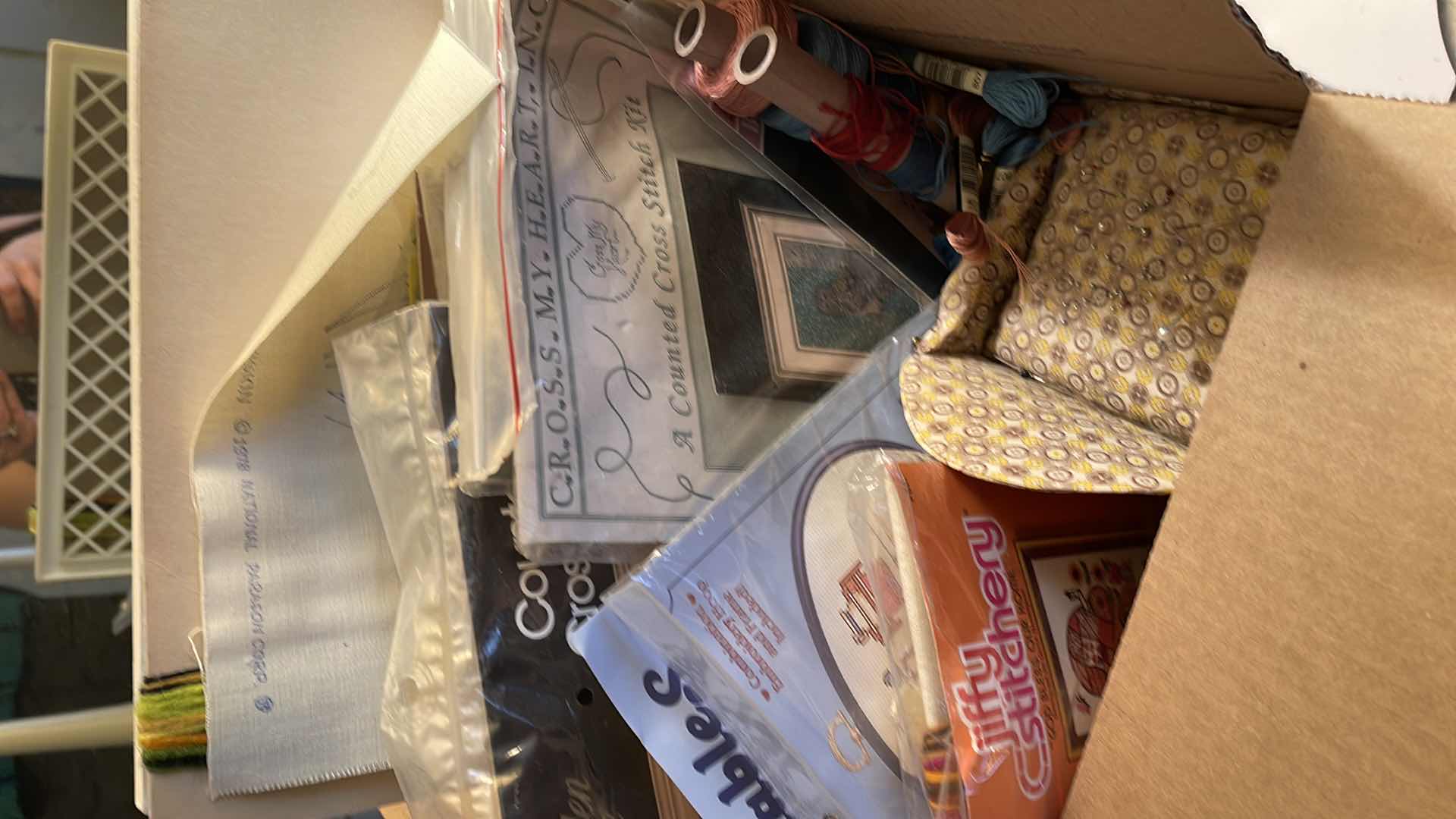 Photo 1 of VINTAGE CROSS STITCH KITS AND MORE