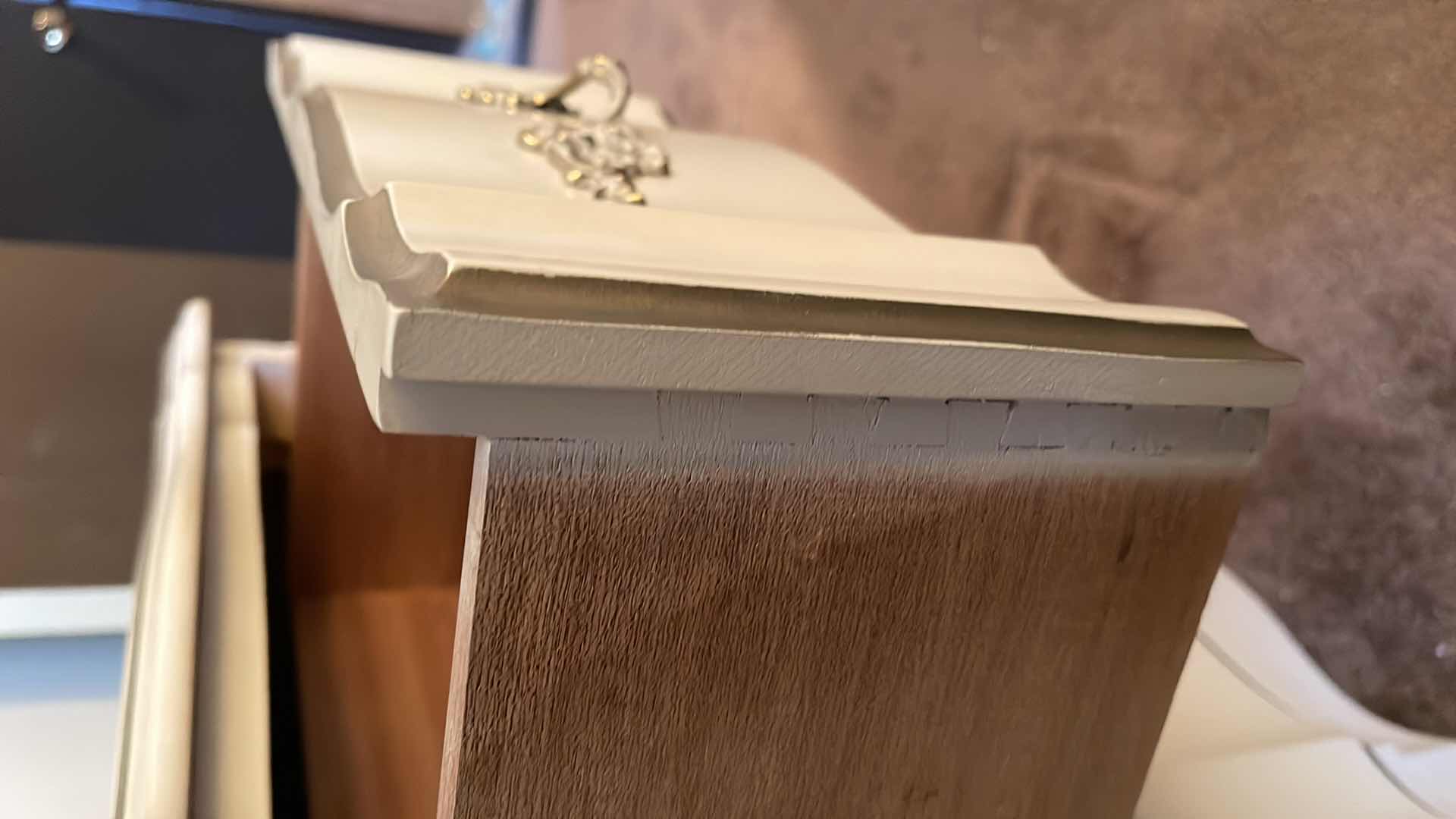 Photo 1 of FRENCH PROVINCIAL 2 DRAWER NIGHT STAND 22.5x14”x23.5