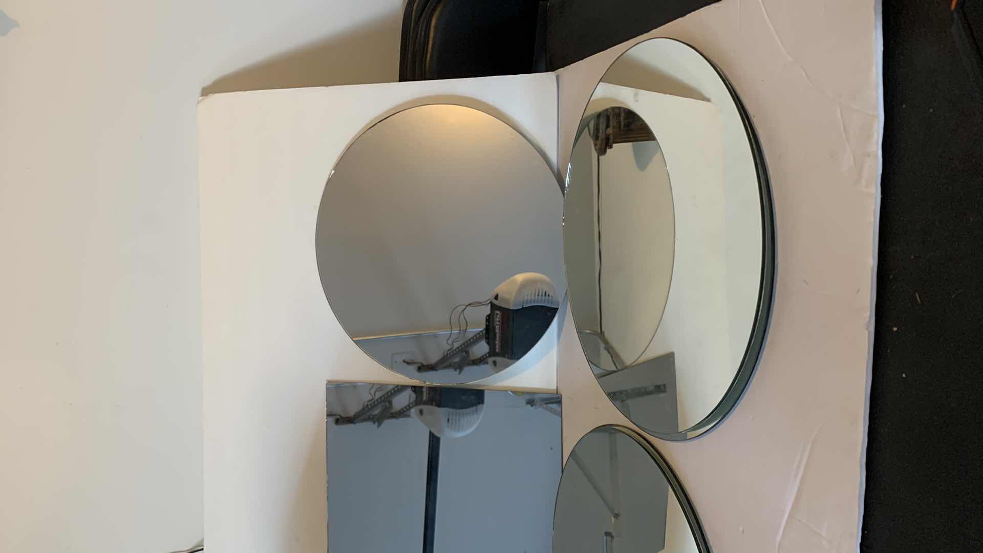 Photo 1 of 7 DISPLAY MIRRORS FOR CENTERPIECES ( 5 ROUND, 1 SQUARE, 1 OCTAGON) 
ROUND 14”