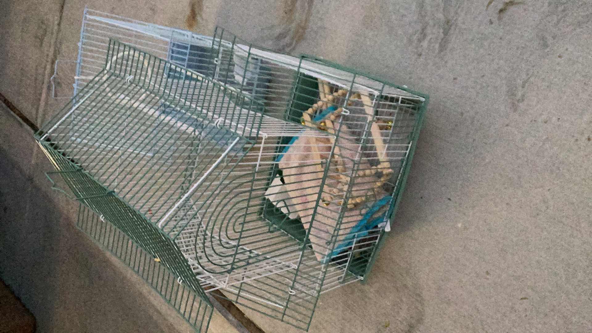 Photo 1 of 2 METAL BIRD CAGES