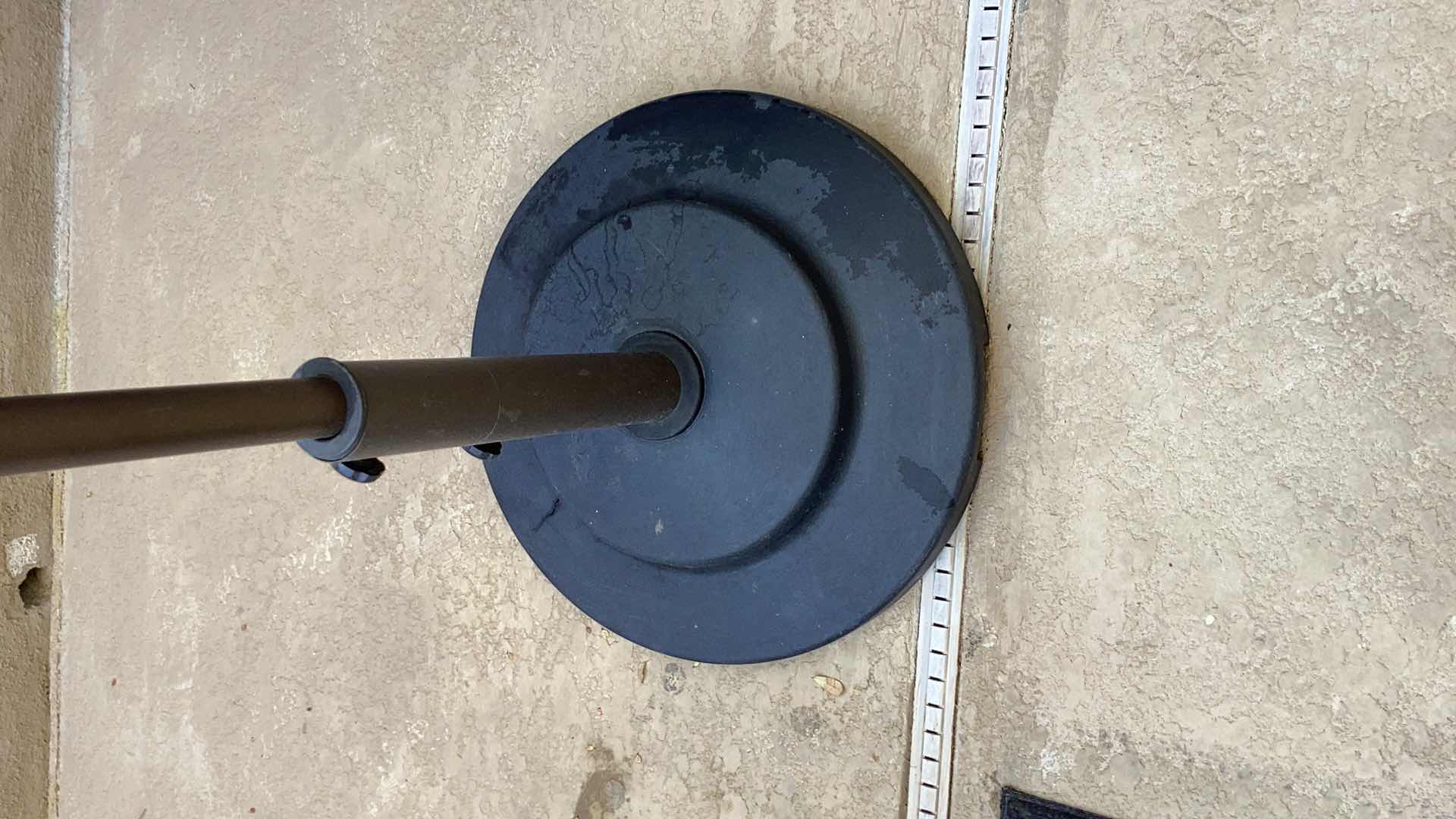 Photo 1 of OUTDOOR PATIO UMBRELLA WITH STAND 8'