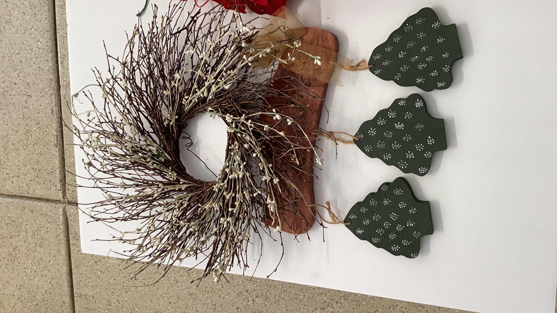 Photo 1 of CHRISTMAS WREATHS, LARGEST 24"