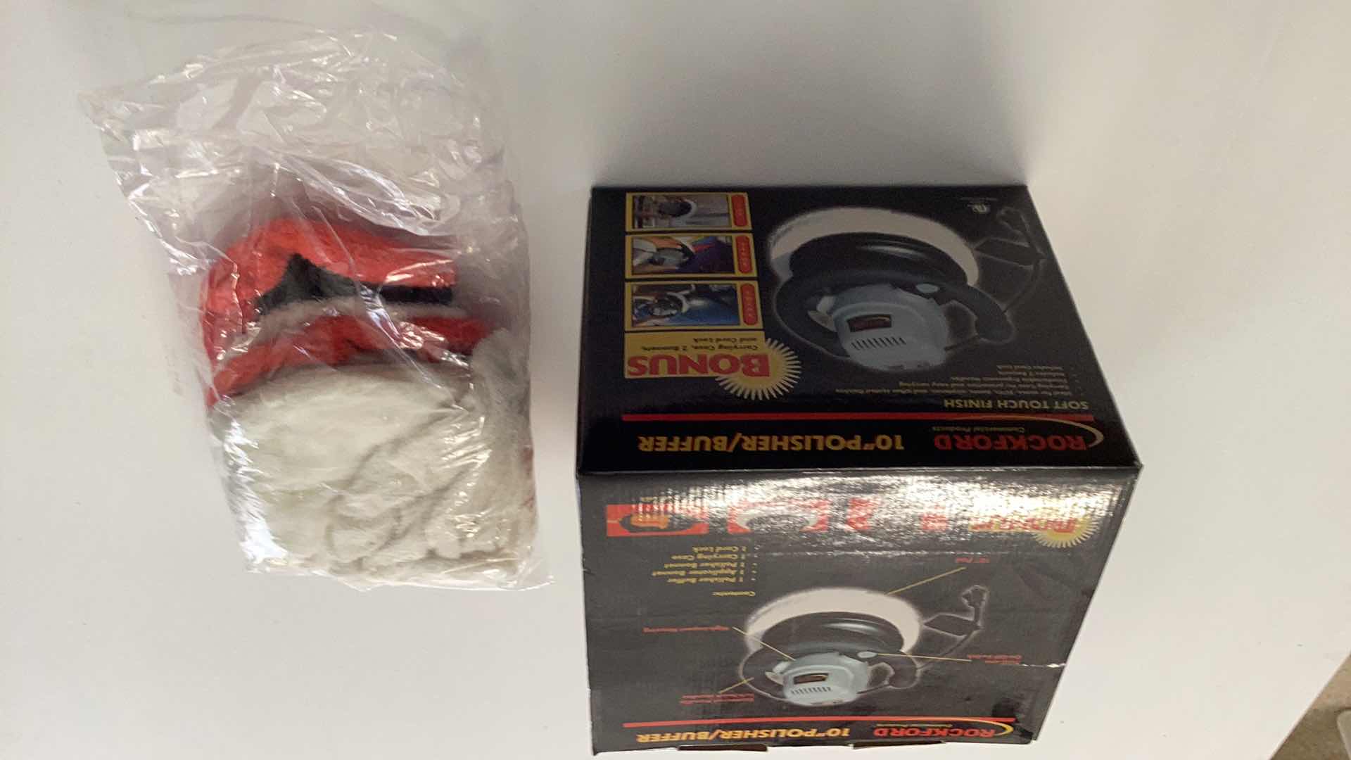 Photo 1 of ROCKFORD POLISHER BUFFER WITH EXTRA PADS 10"