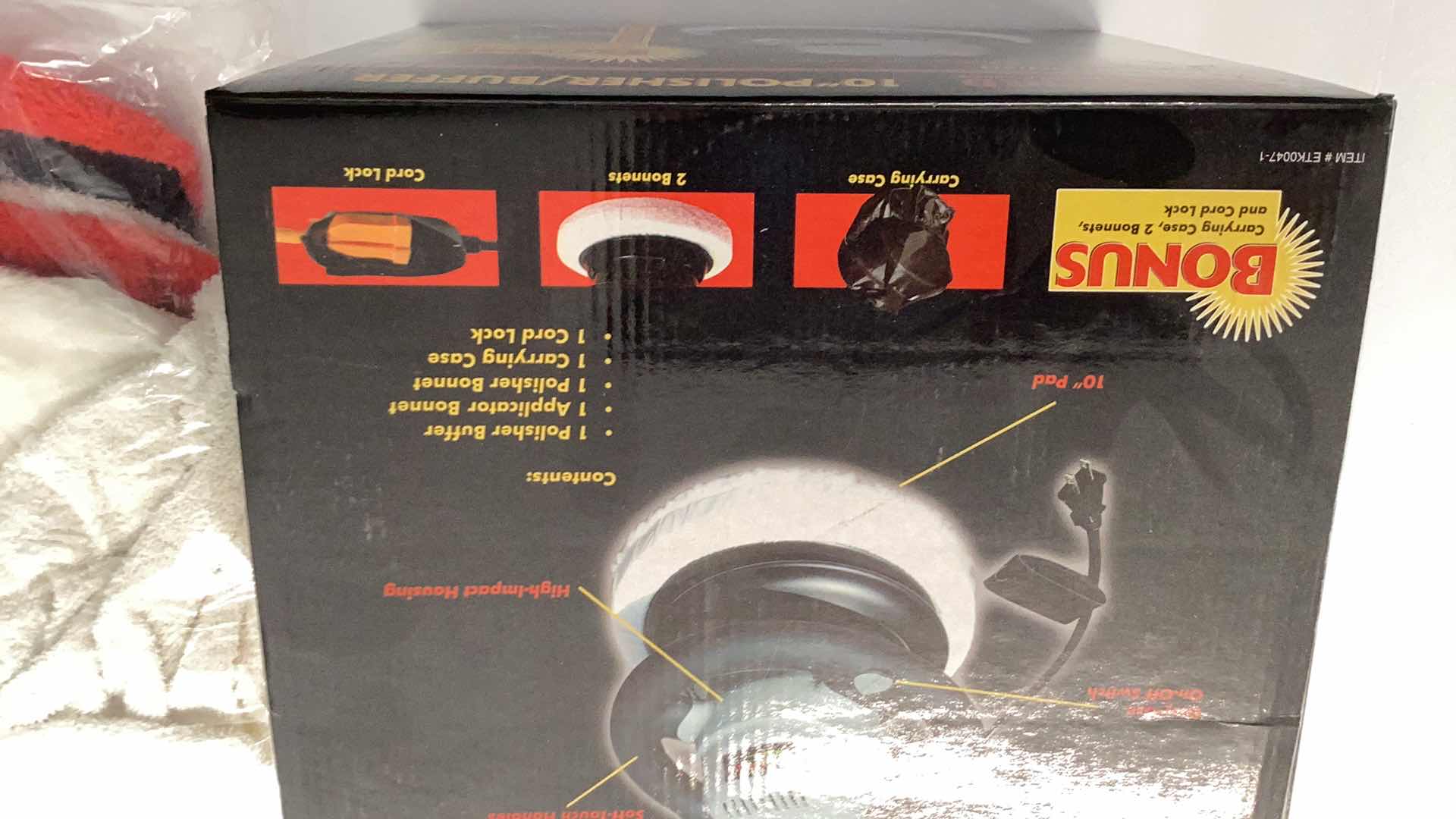 Photo 1 of ROCKFORD POLISHER BUFFER WITH EXTRA PADS 10"