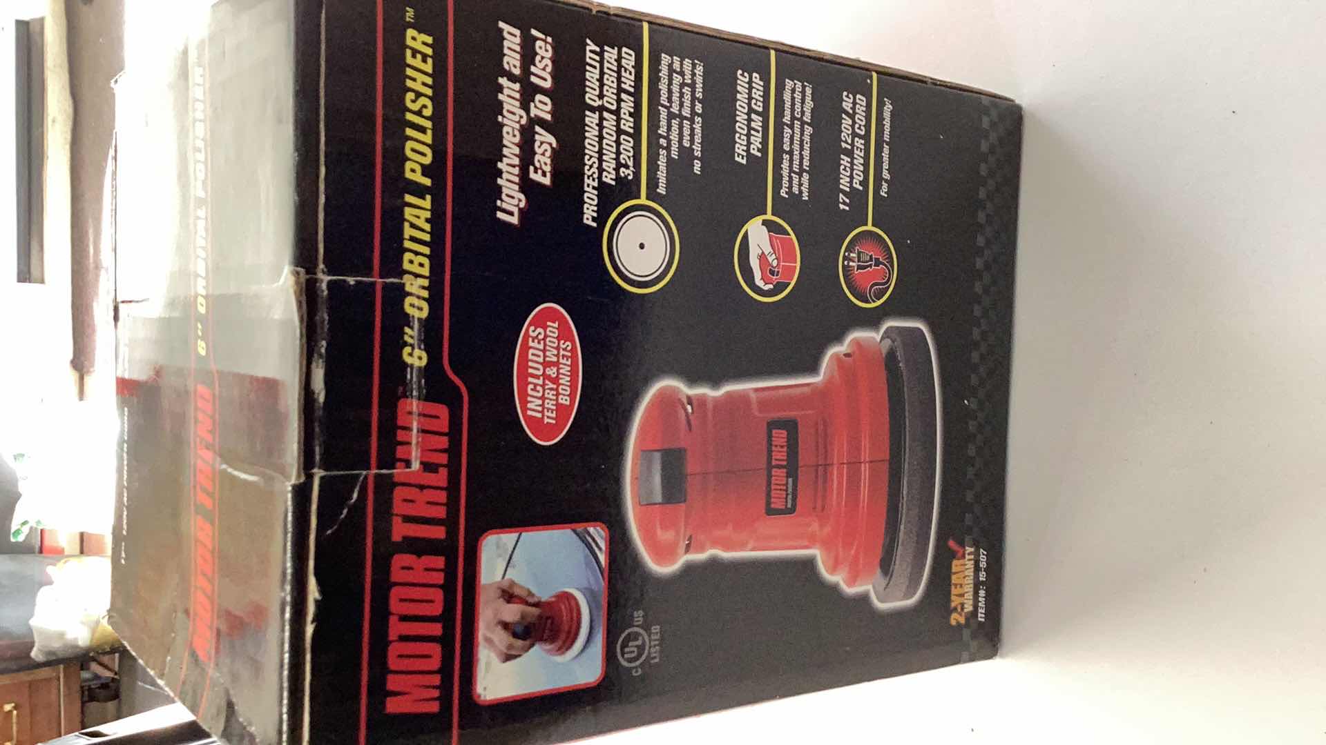 Photo 1 of MOTOR TREND ORBITAL POLISHER 6"