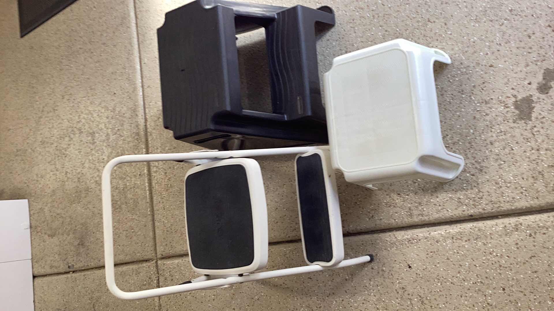 Photo 1 of 3-STEP STOOLS METAL AND PLASTIC