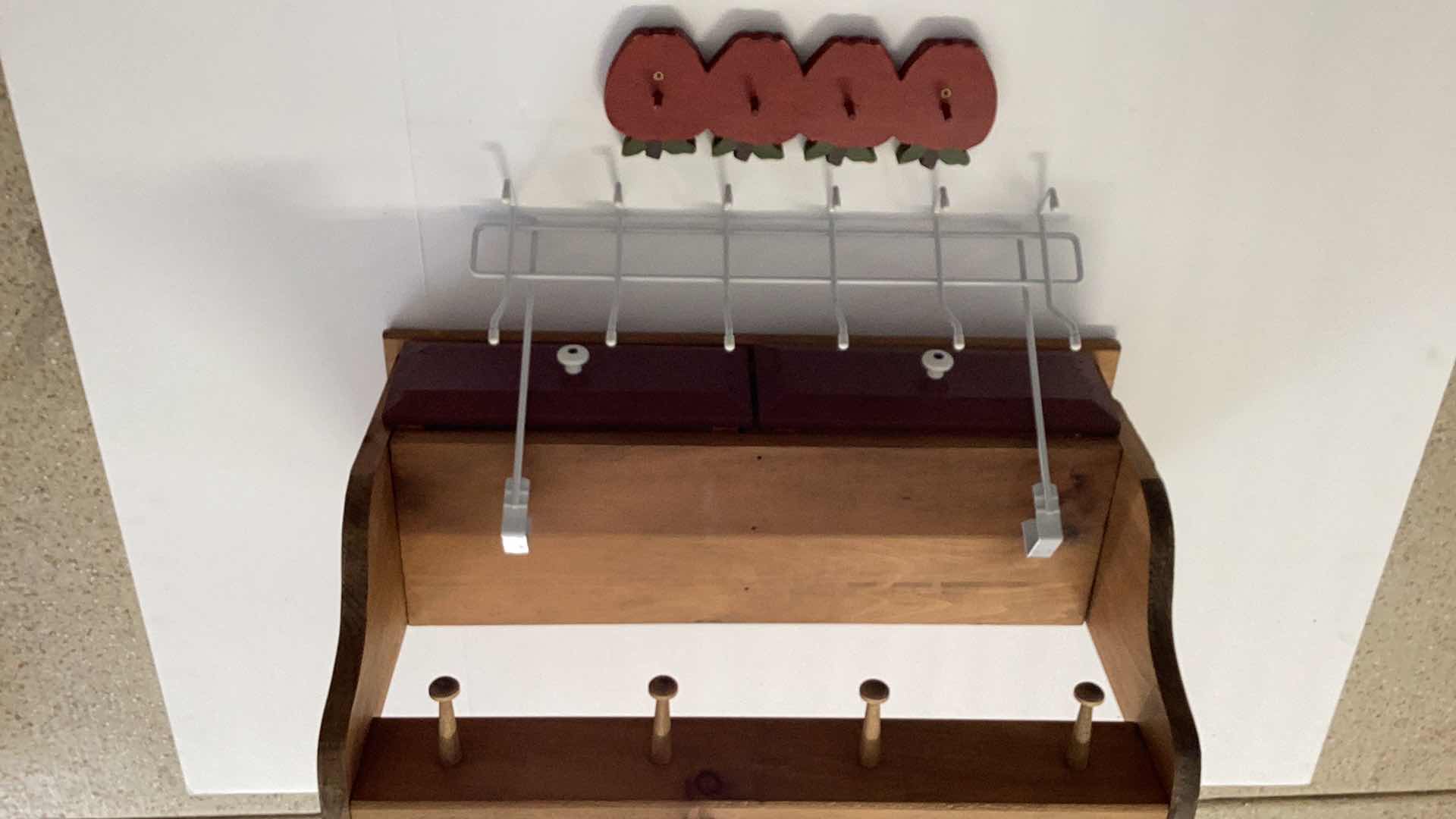 Photo 1 of ASSORTED WALL HANGERS FOR KEYS AND JACKETS