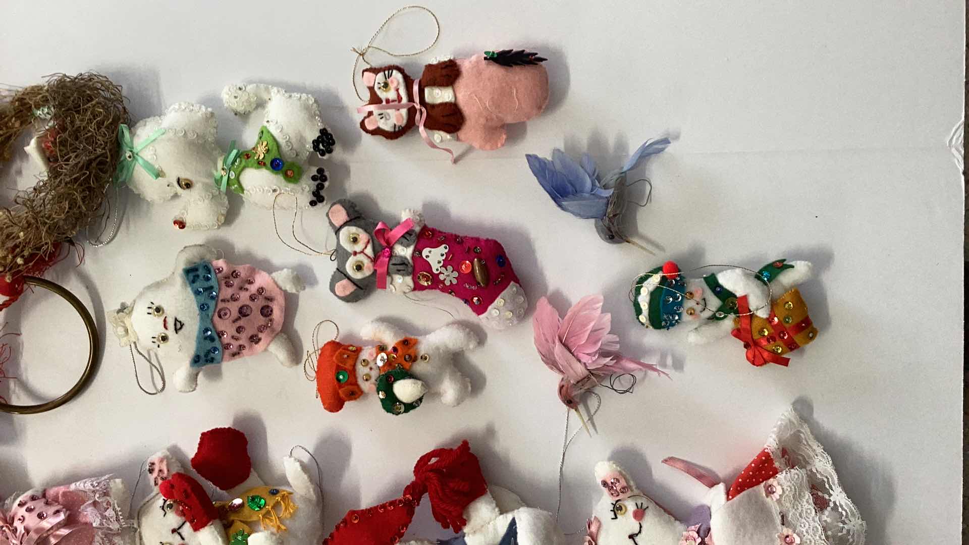 Photo 1 of ASSORTED CHRISTMAS ORNAMENTS