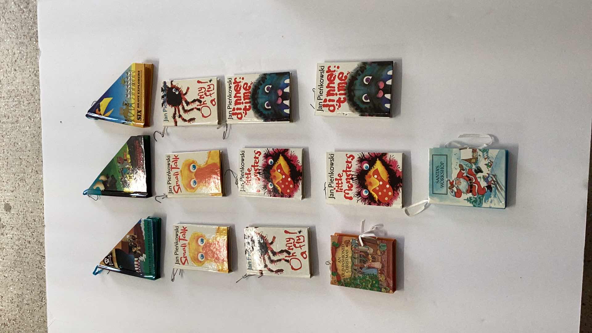 Photo 1 of POP UP CHRISTMAS BOOK ORNAMENTS