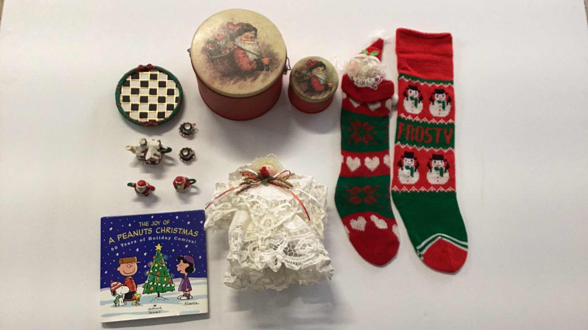 Photo 1 of ASSORTED CHRISTMAS DECORATIONS