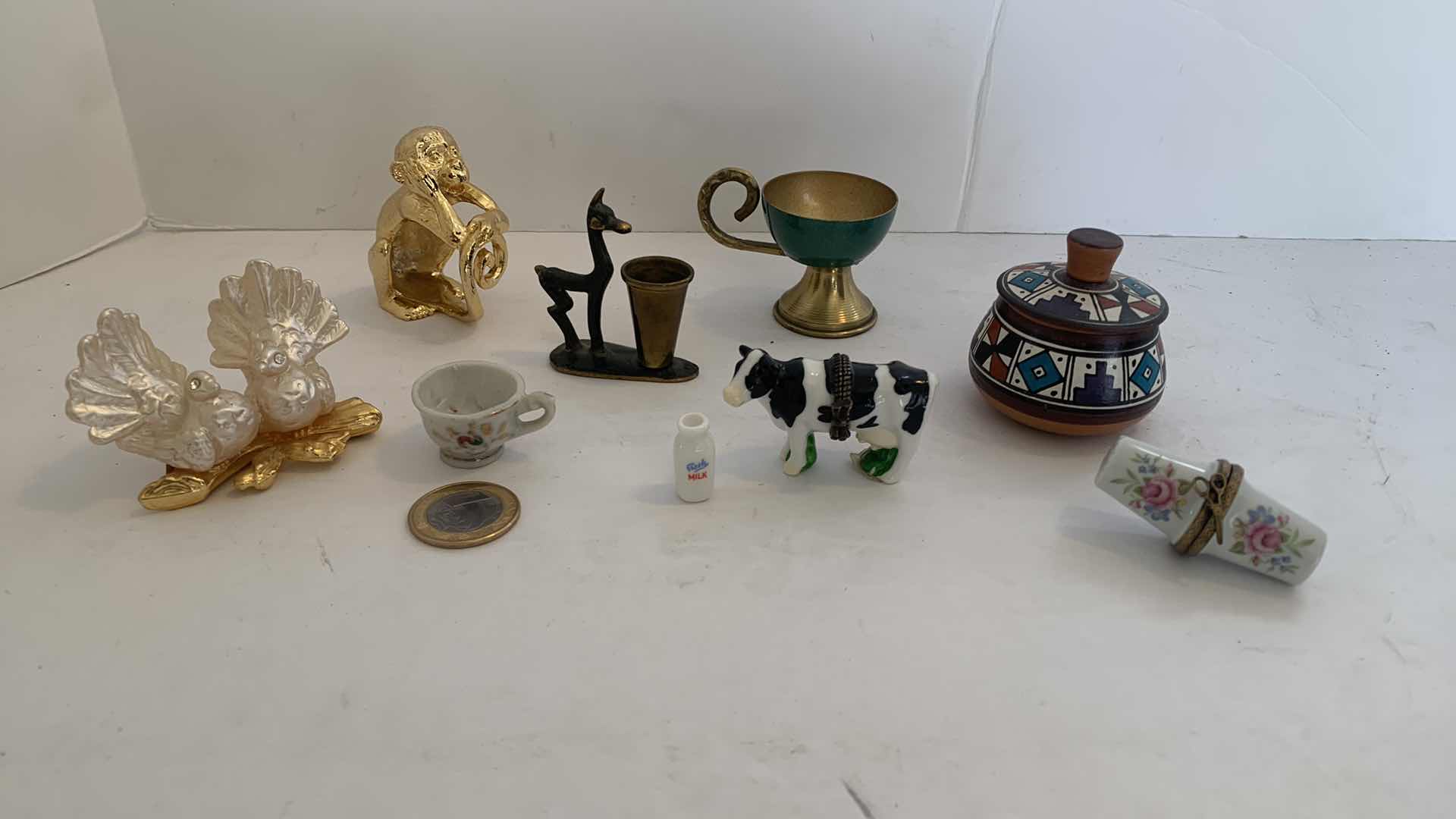 Photo 1 of 10 MINIATURE COLLECTIBLES, LIMOGES FRANCE AND MORE
