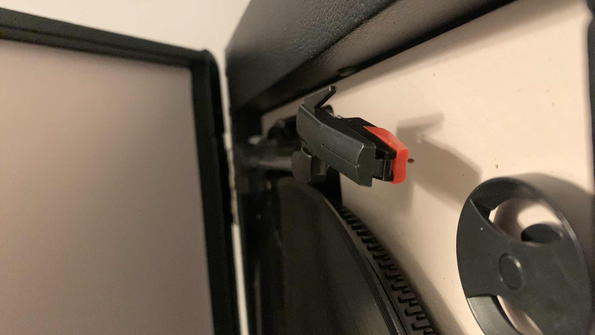 Photo 1 of JENSEN RECORD PLAYER IN CASE W SADE RECORD ALBUM