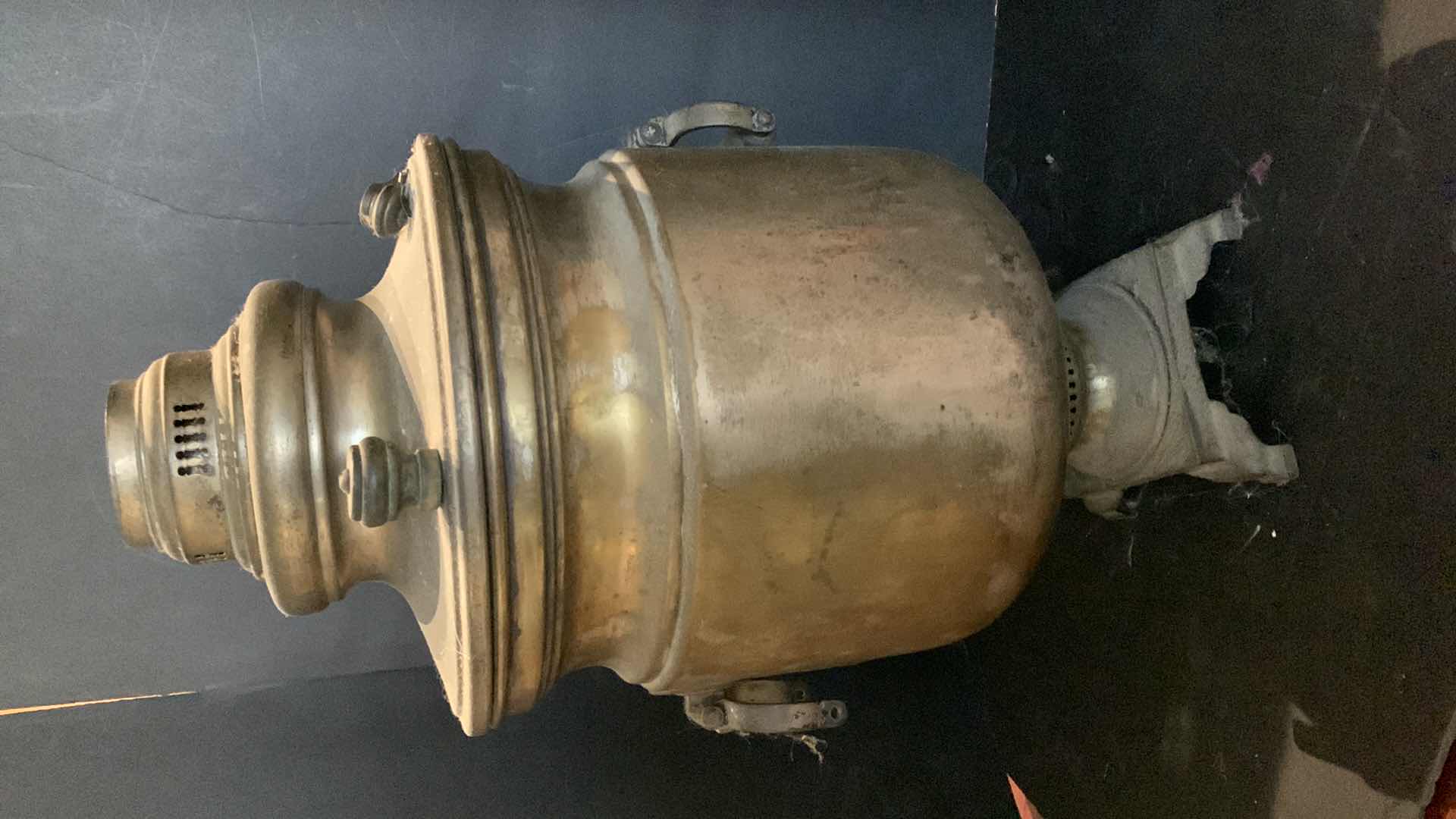 Photo 1 of ANTIQUE BRASS SAMOVAR, H22”