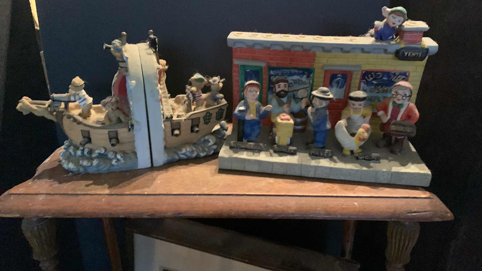 Photo 2 of MISC HOME DECOR ASSORTMENT/ COLLECTIBLES WITH TABLE