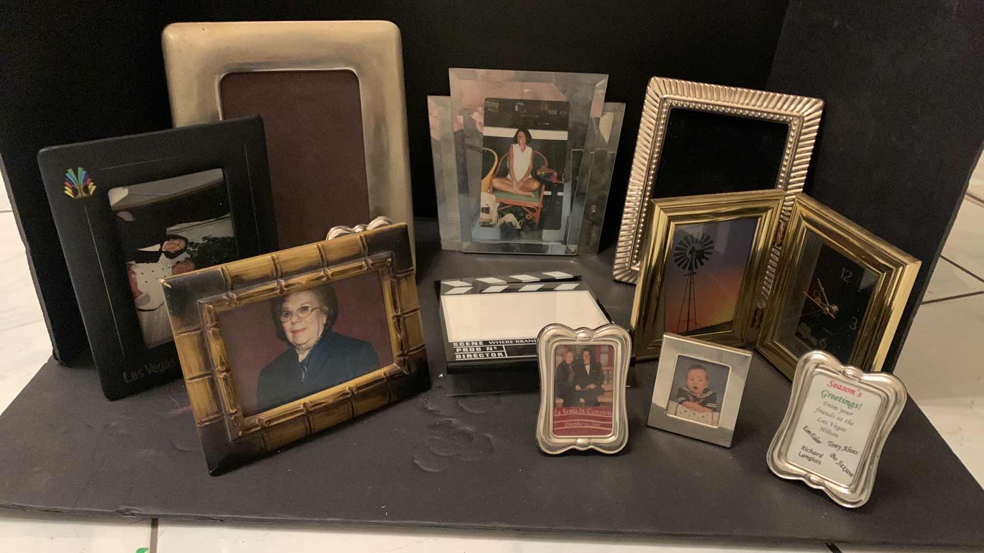 Photo 1 of 11 ITEMS, PICTURE FRAME ASSORTMENT